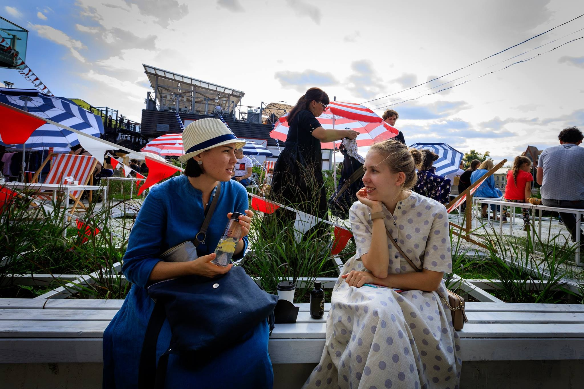 19 августа 2018 на Стрелке / фото Лена Стребкова. Фотоотчеты «Ламбада-маркета»