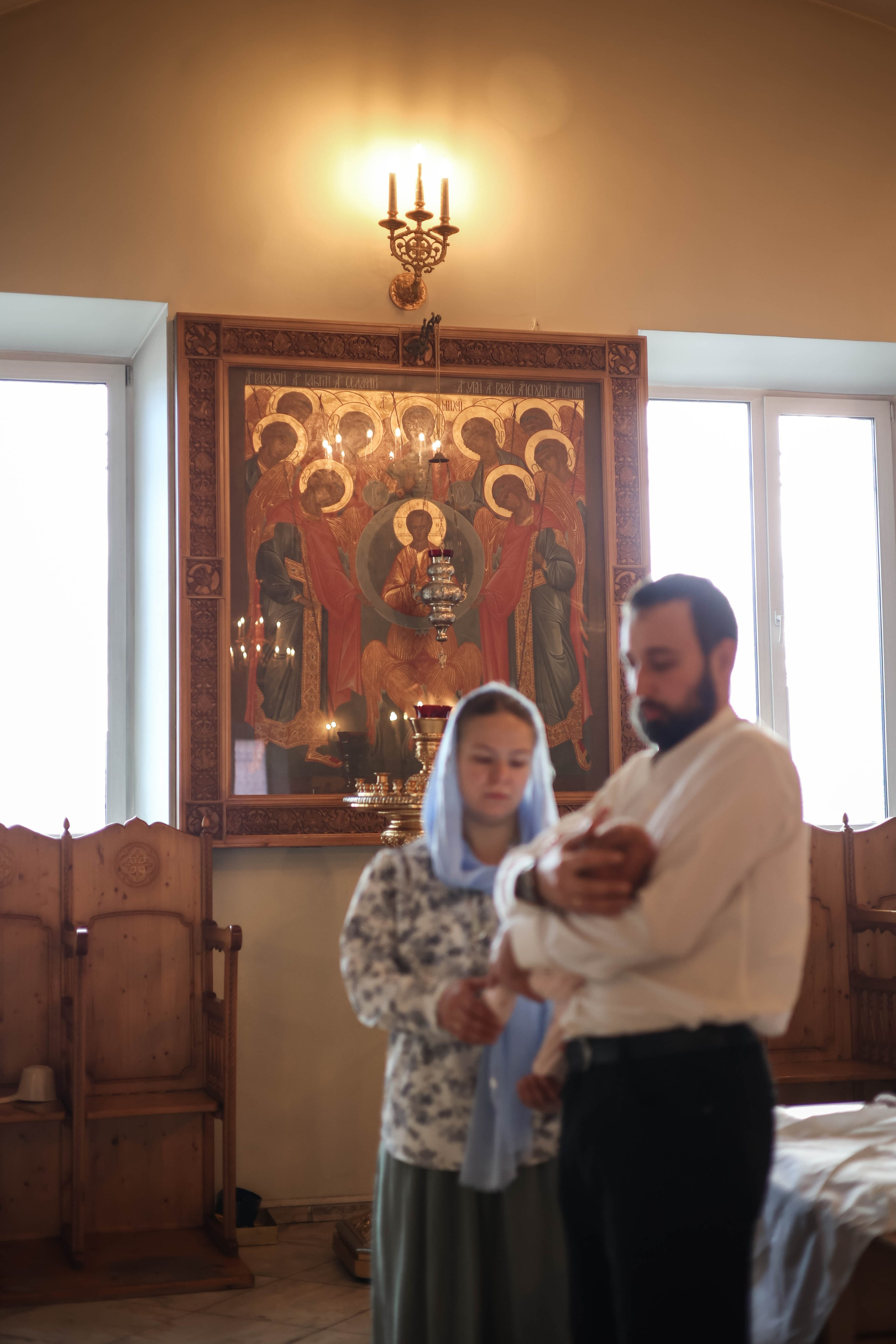 Крещение Вероники. Фотограф Анастасия Кувшинова Москва