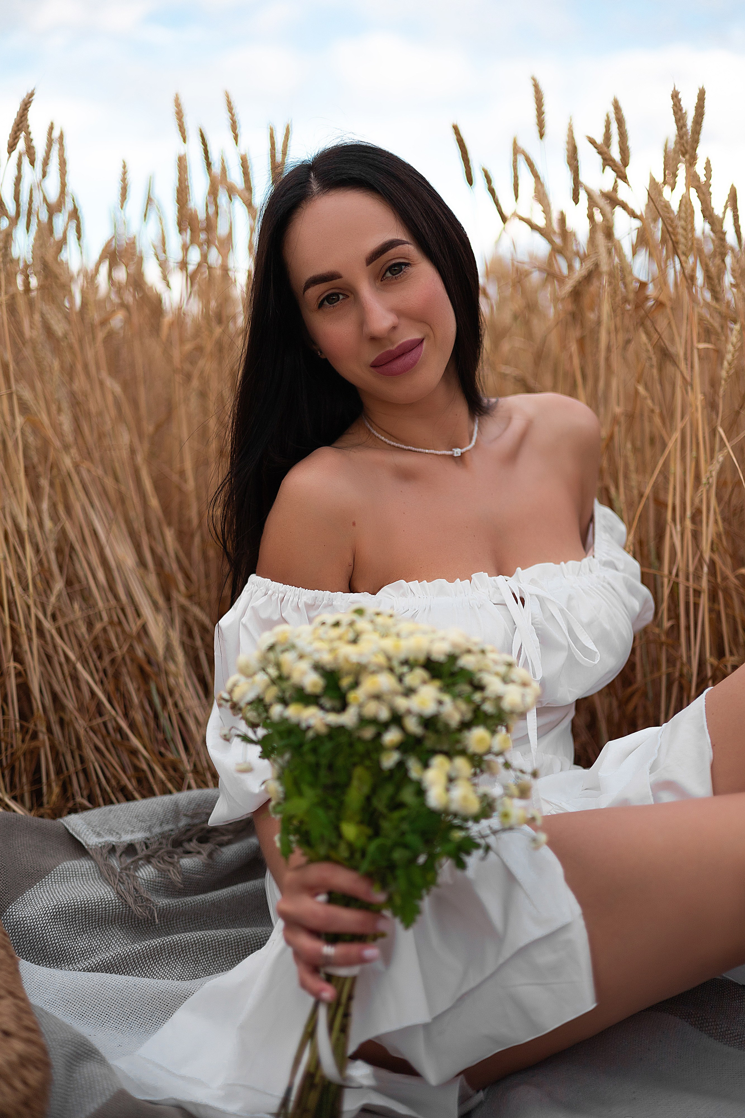 Съемки на улице. Анна Злищева