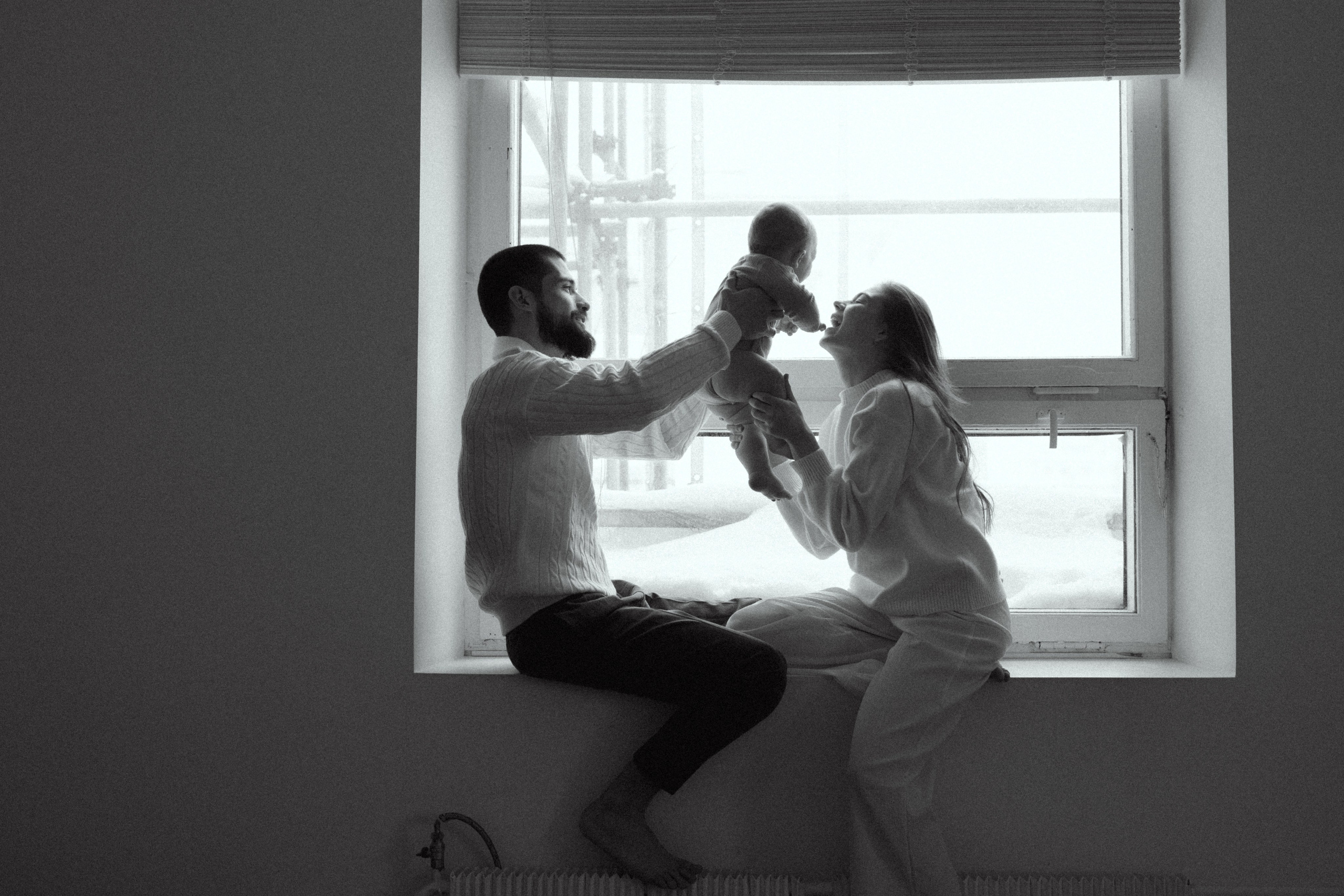 Семейная фотосессия в студии. Семейный фотограф Москва Юлиана Фетисова