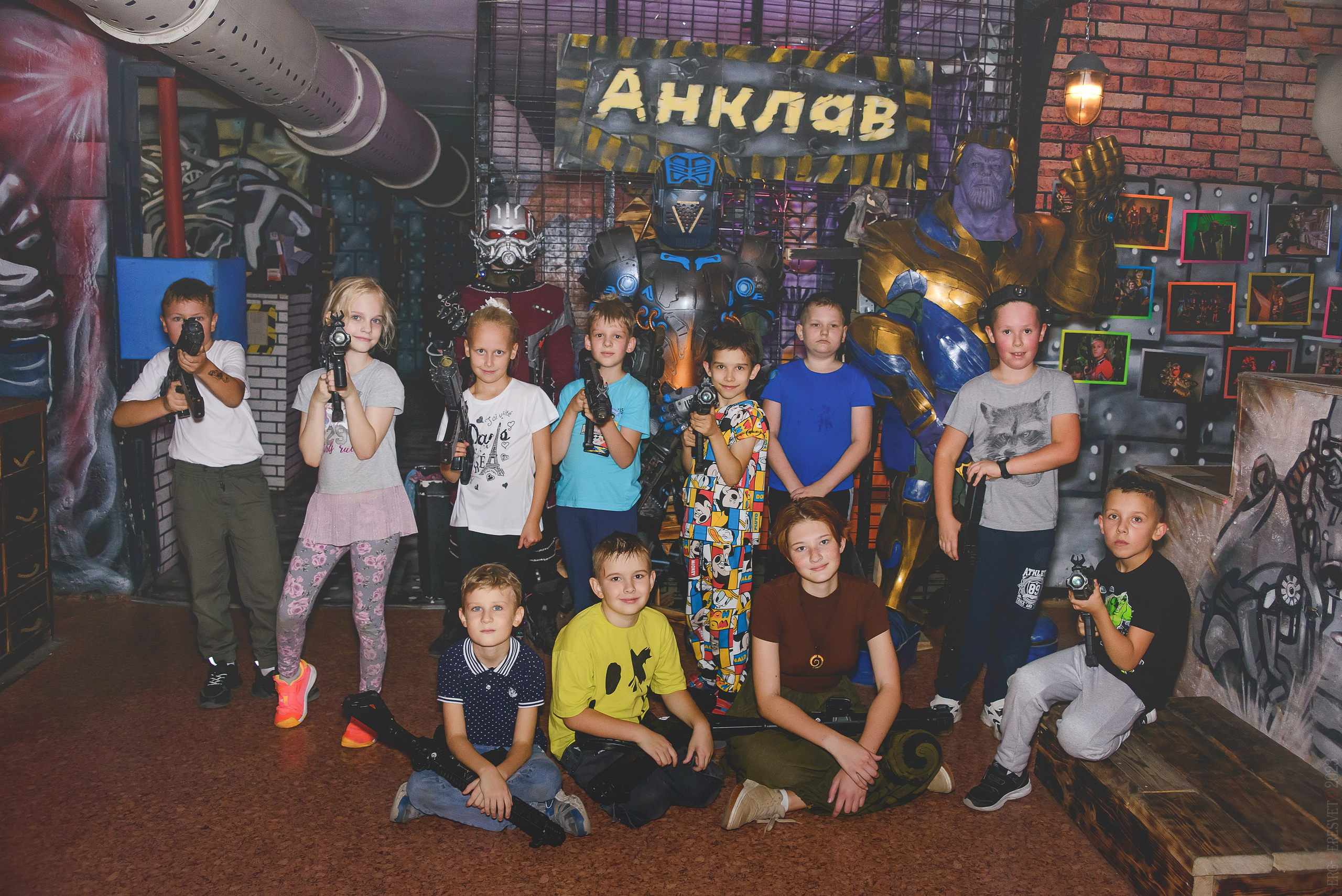 Лазертаг арена «Анклав», Детский день рождения, Свиблово, Москва. Ваш фотограф на праздник в Москве, Раменском, Жуковском, Люберцах