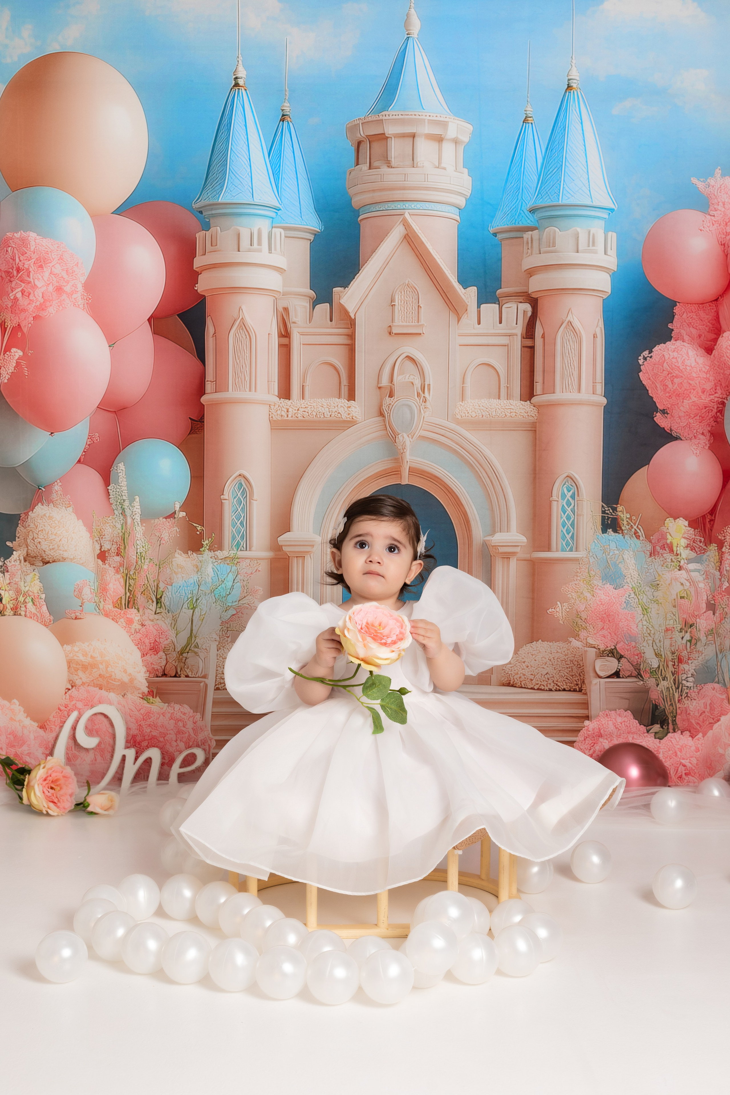 С тортиком. Фотограф новорождённых Псков