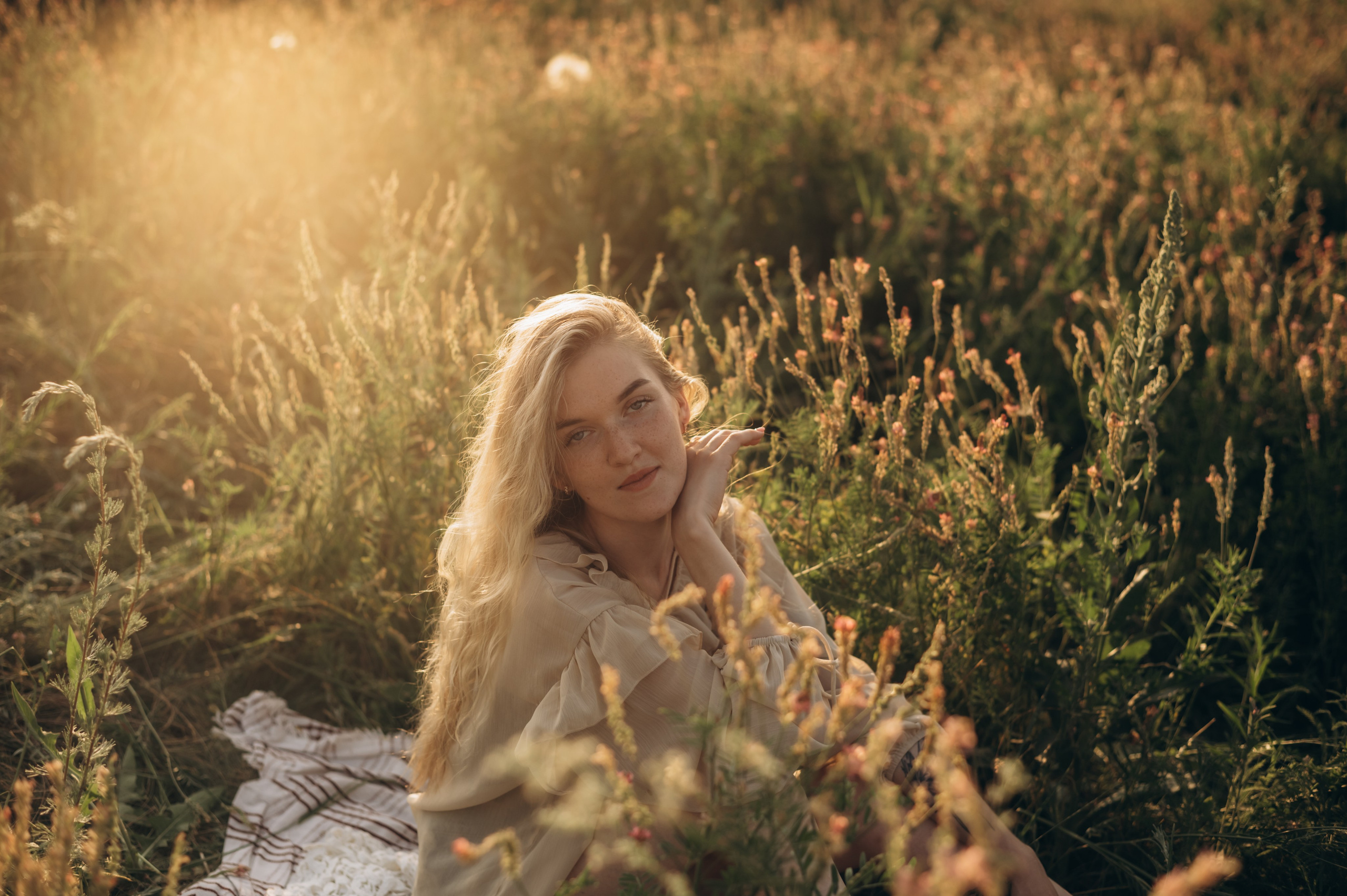 Летний вечер в деревне. Фотограф Мария Стрелкова