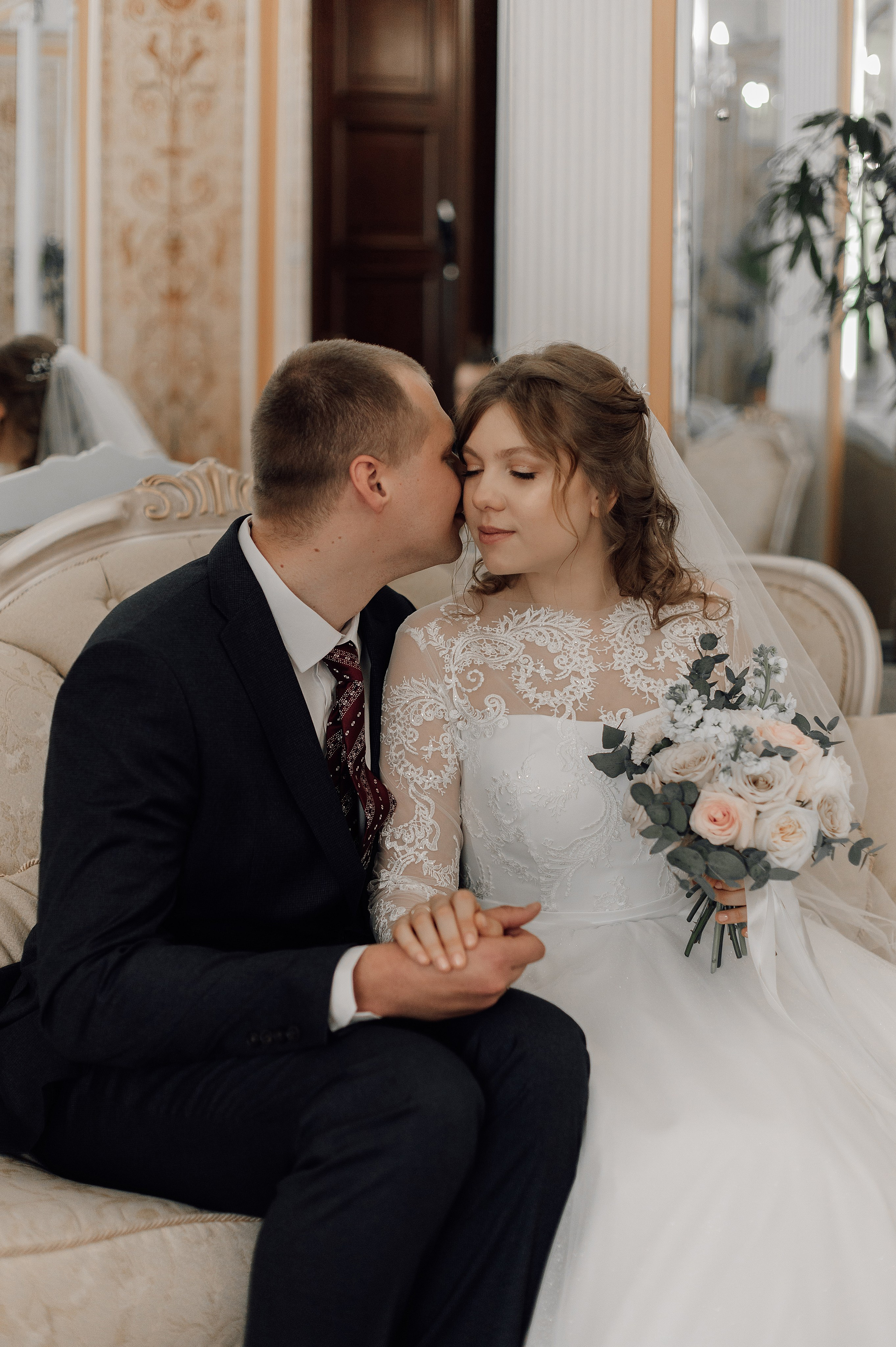 Николай&Серафима (загс грибоедовский пи прогулка в Царицыно). Фотограф в Москве Юлия Хамзина