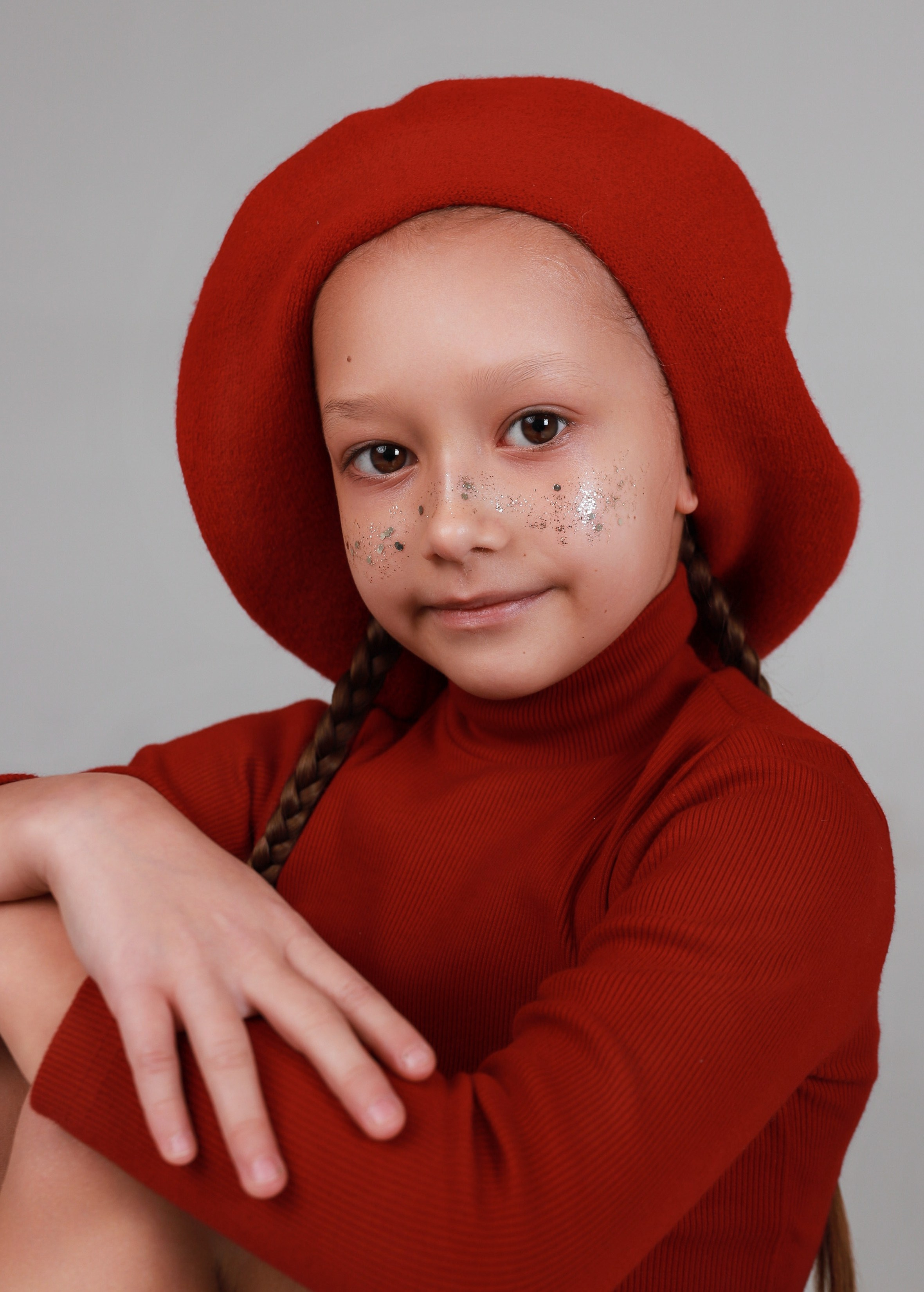 Сьемка на циклорамме. Фотограф Юлия Мальцева