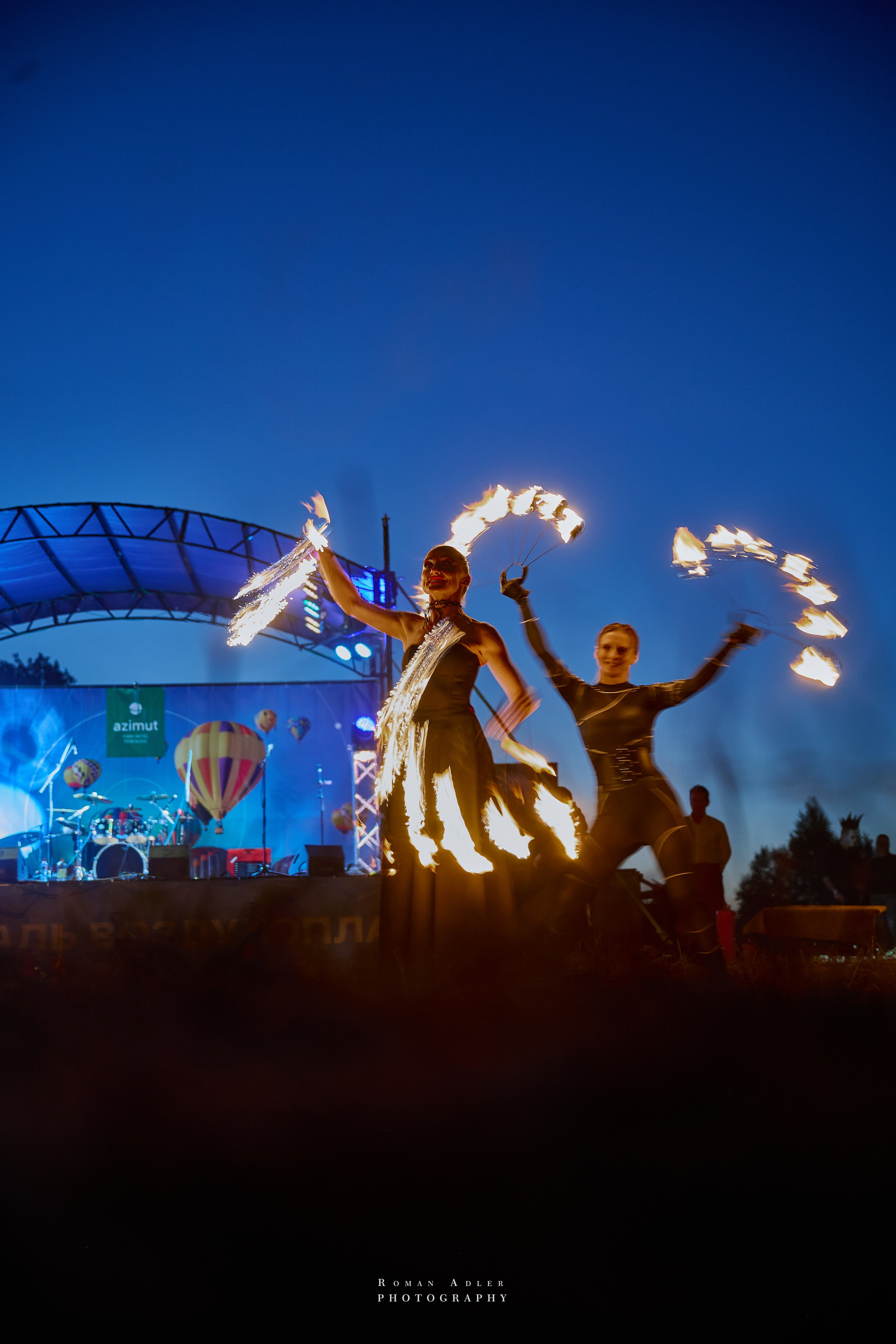 Фестиваль воздухоплавания «Золотое кольцо России». Фотограф Роман Адлер