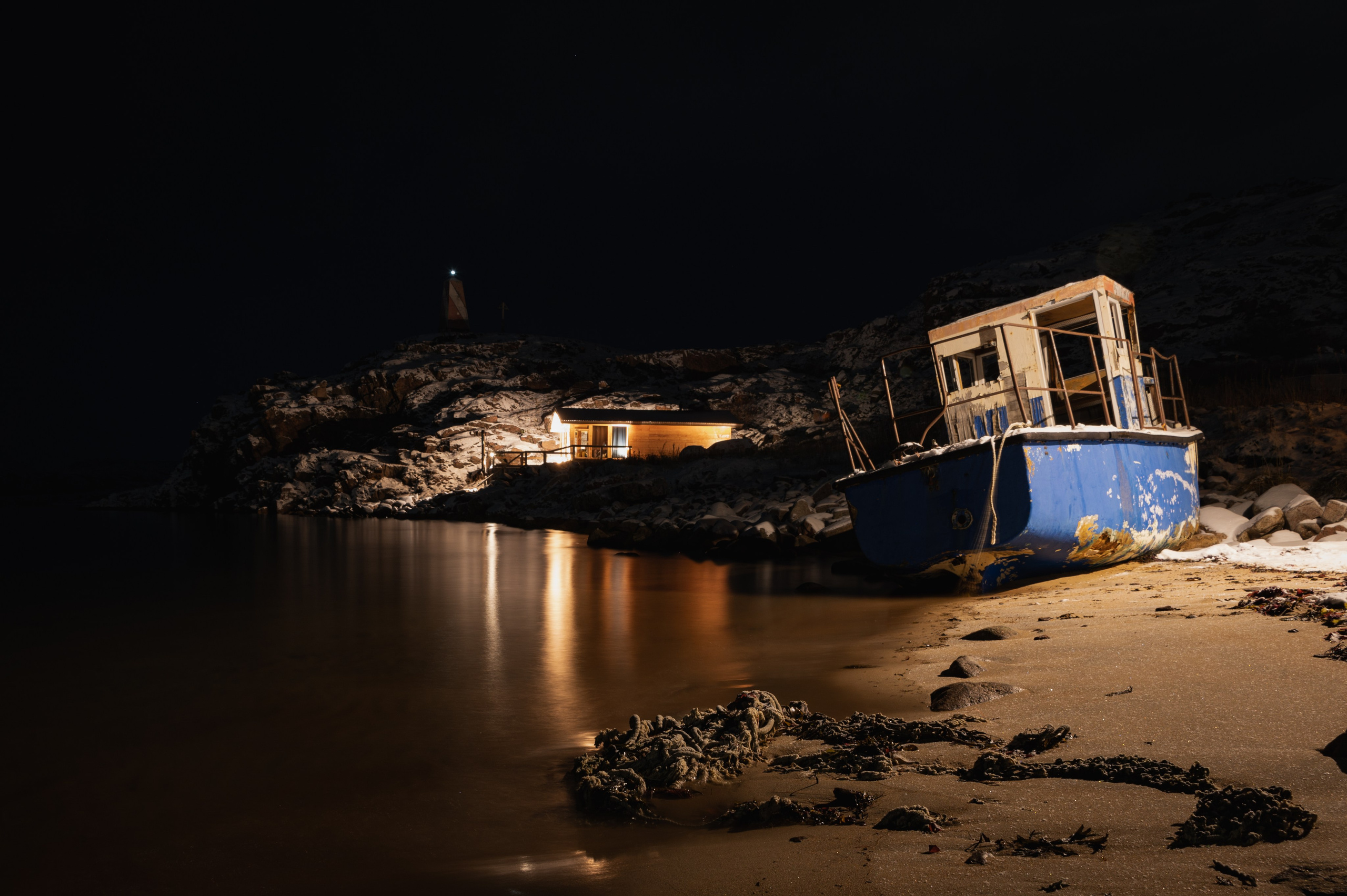 Териберка. Ноябрь 2023. Фотограф Роман Адлер