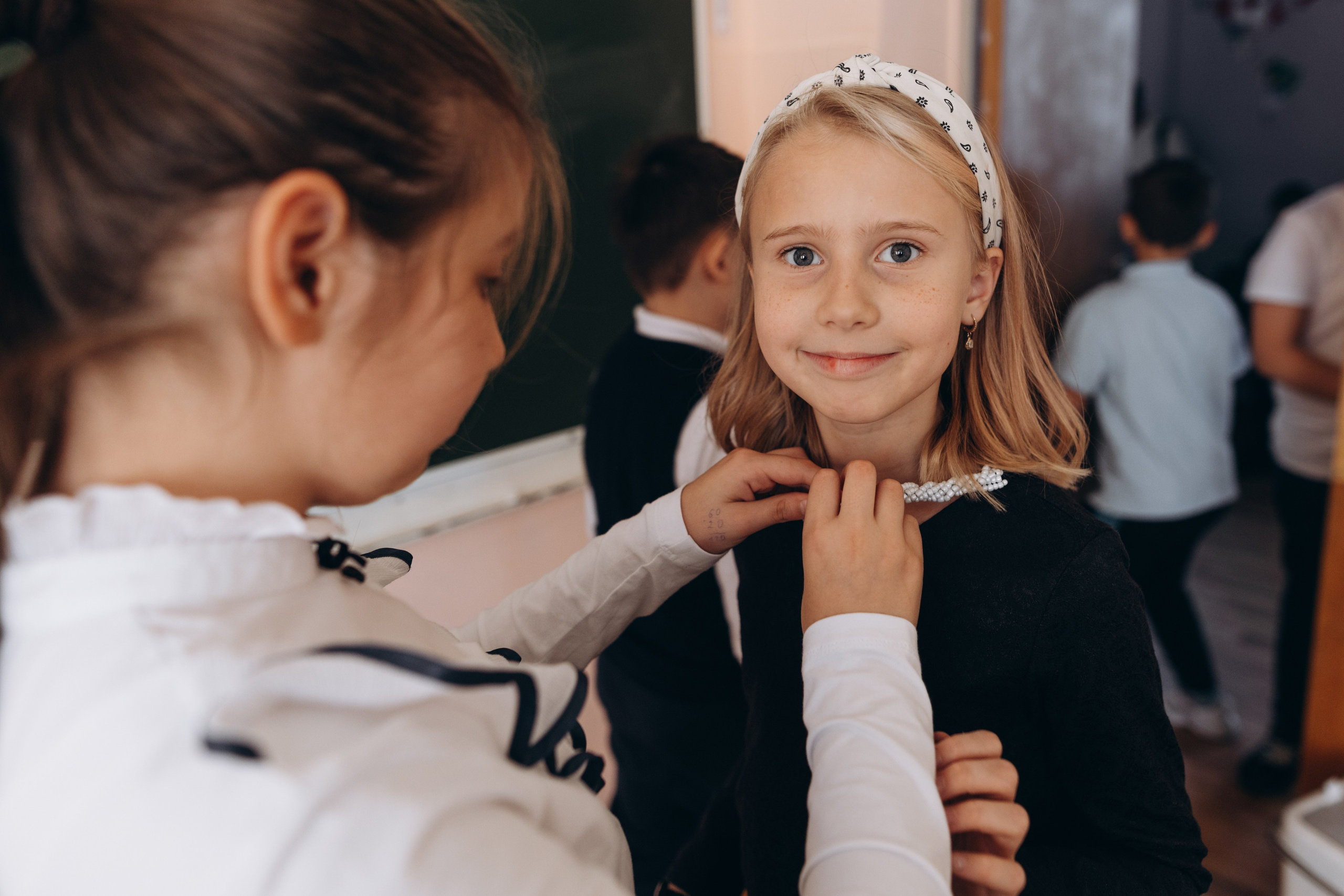 Школьная фотосессия. Фотограф Людмила Оюн