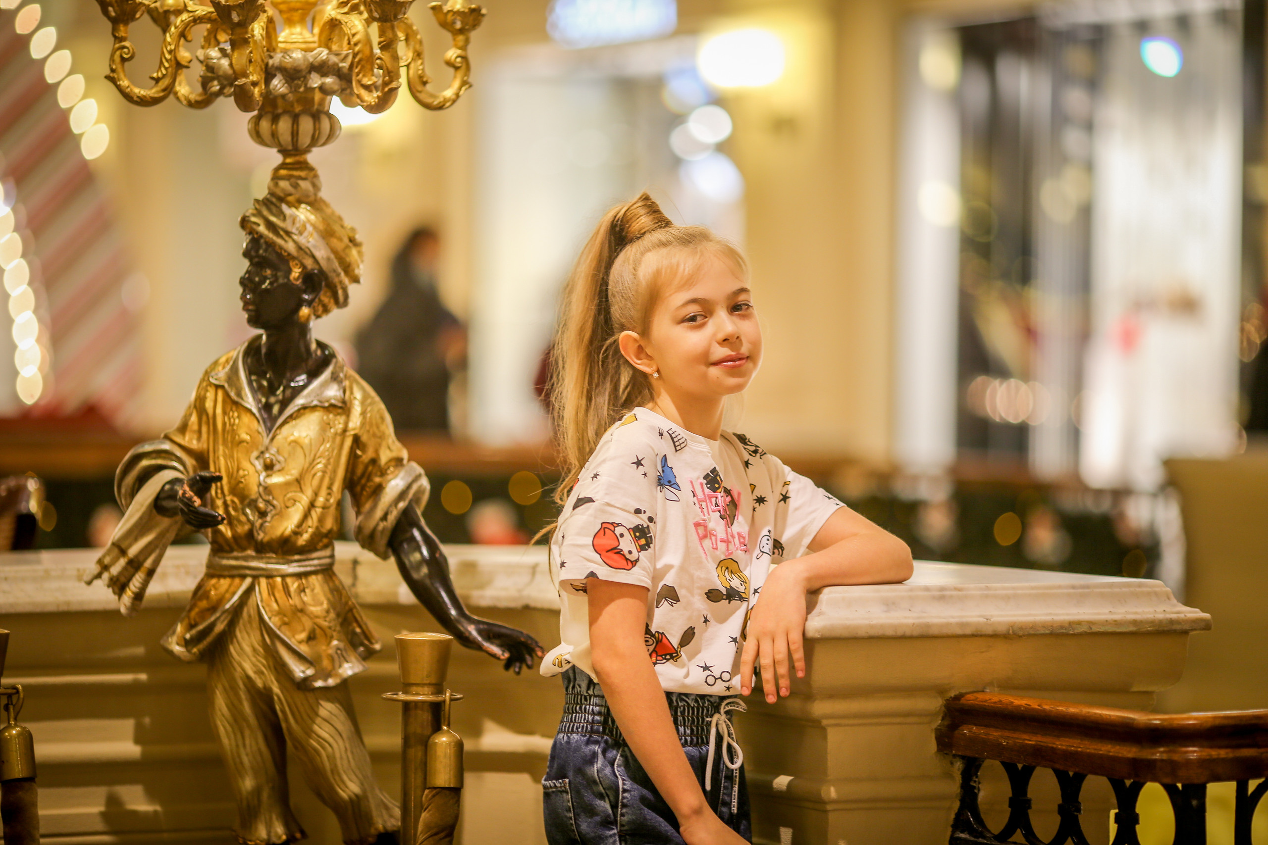 Злата встречает Новый Год. Детский и семейный фотограф в Москве Мария Самохина