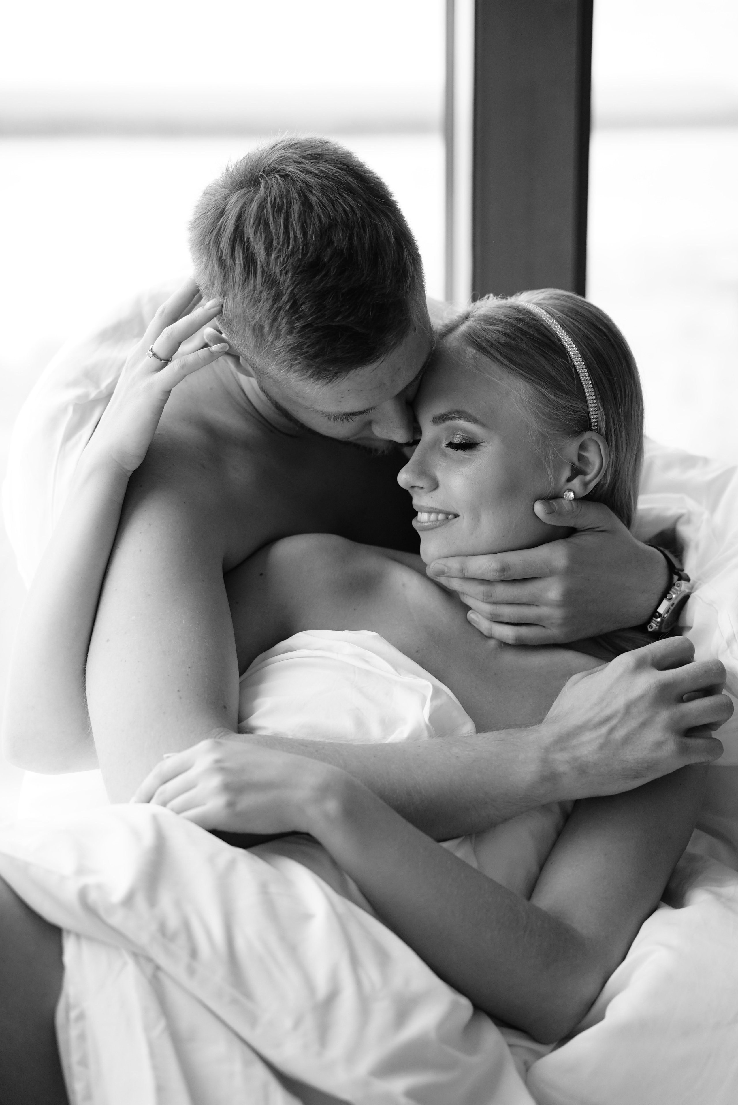 Никита и Галина чб. Свадебный фотограф в Самаре Анна Ковалева