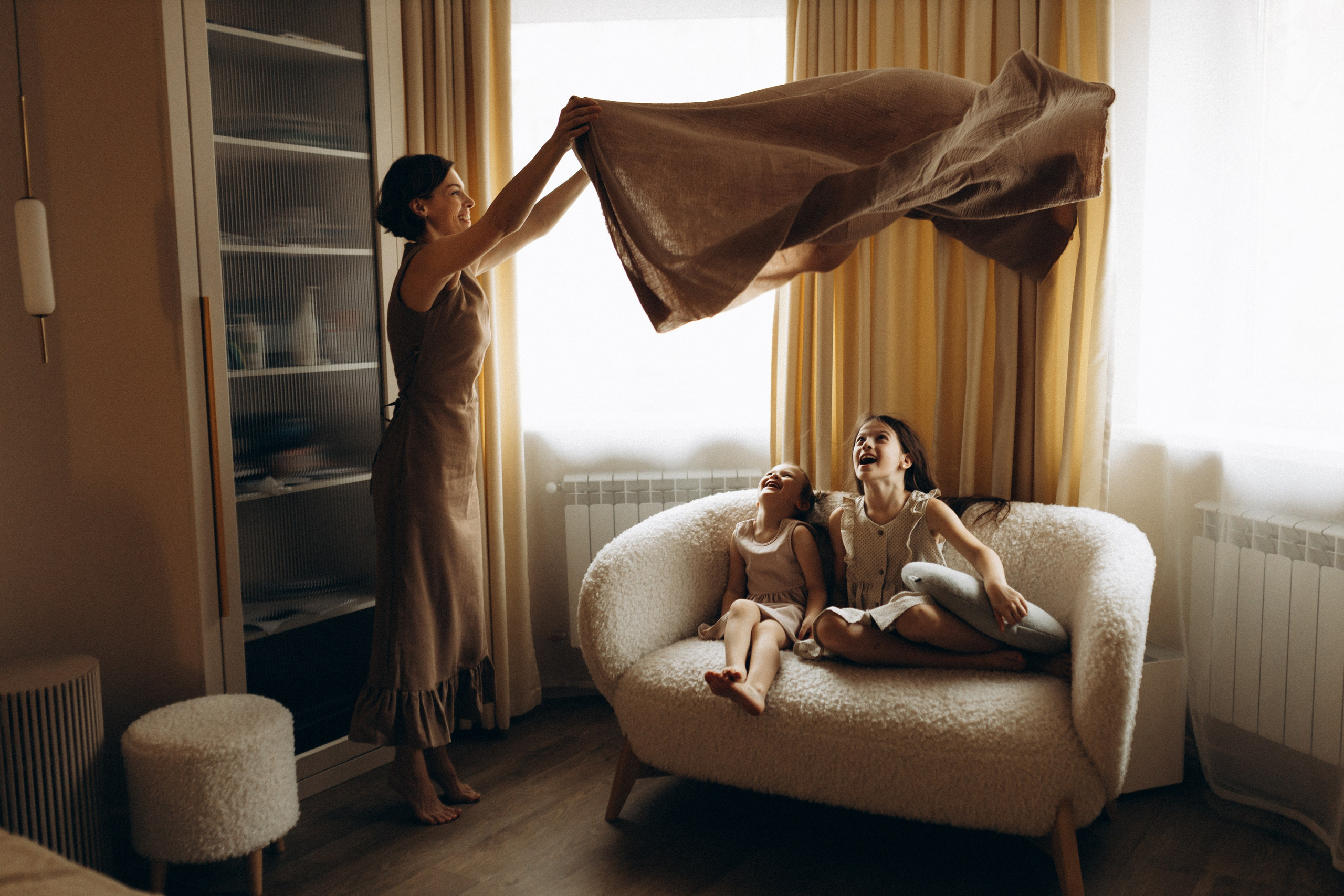 Домашняя история. Семейный и детский фотограф в Рязани Екатерина Воронцова