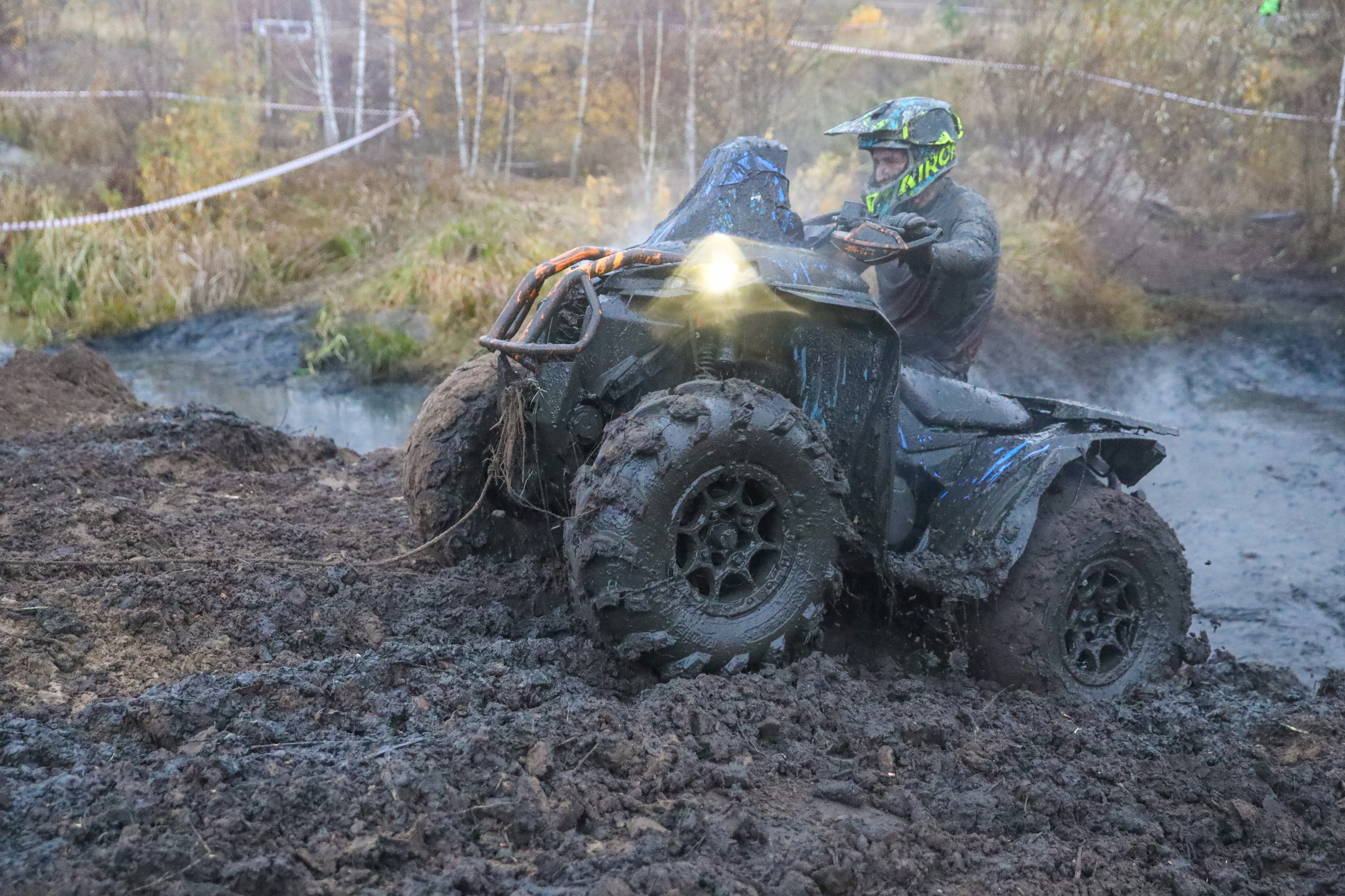 Гонки на квадроциклах Грязевое кольцо. Спортивный фотограф в Самаре