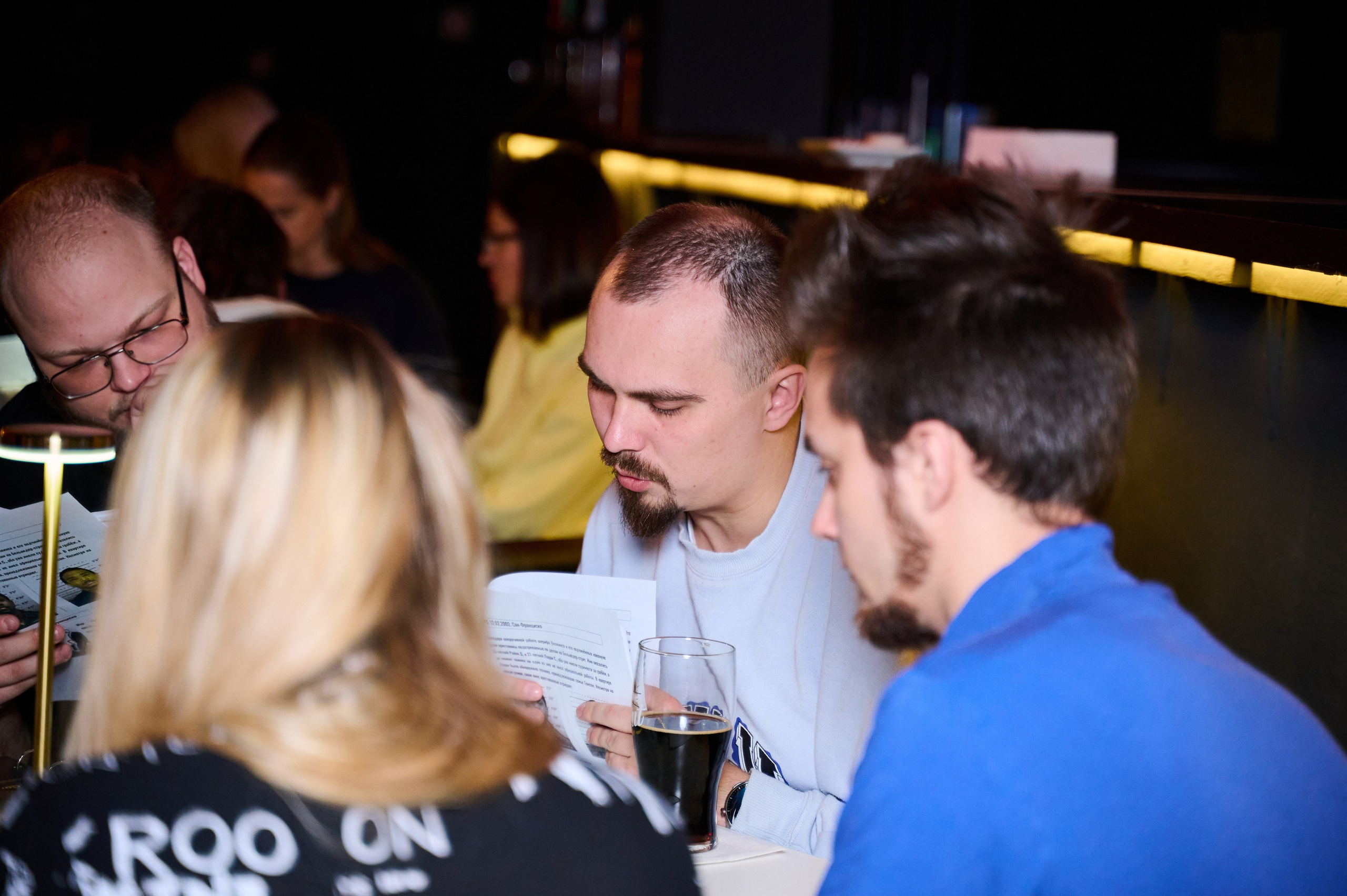 Квиз ALIBI. Фотограф Универсал в Новосибирске