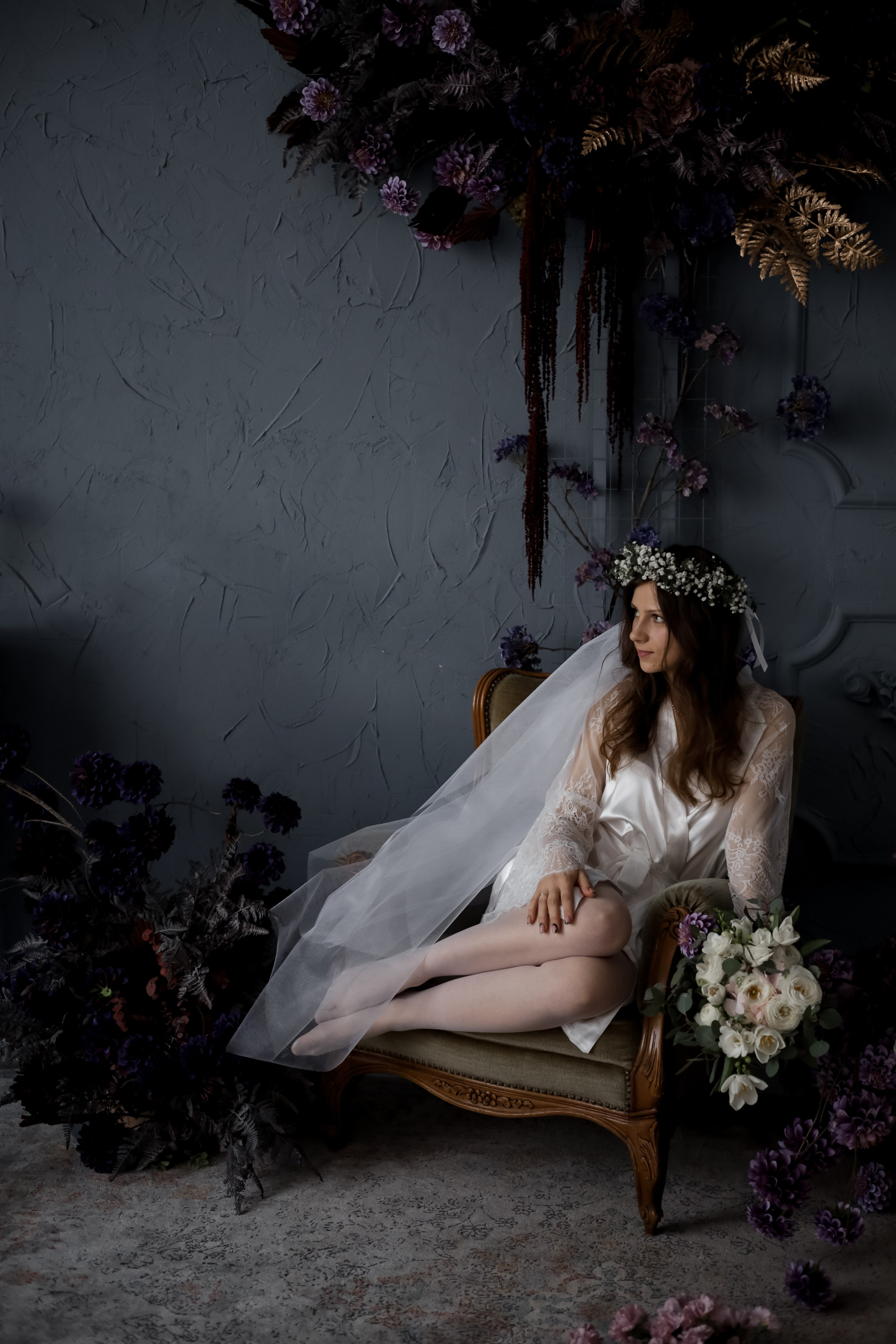 Девичник Нади с девочками в фотостудии. Свадебный фотограф Беларусь Ольга Козыренко