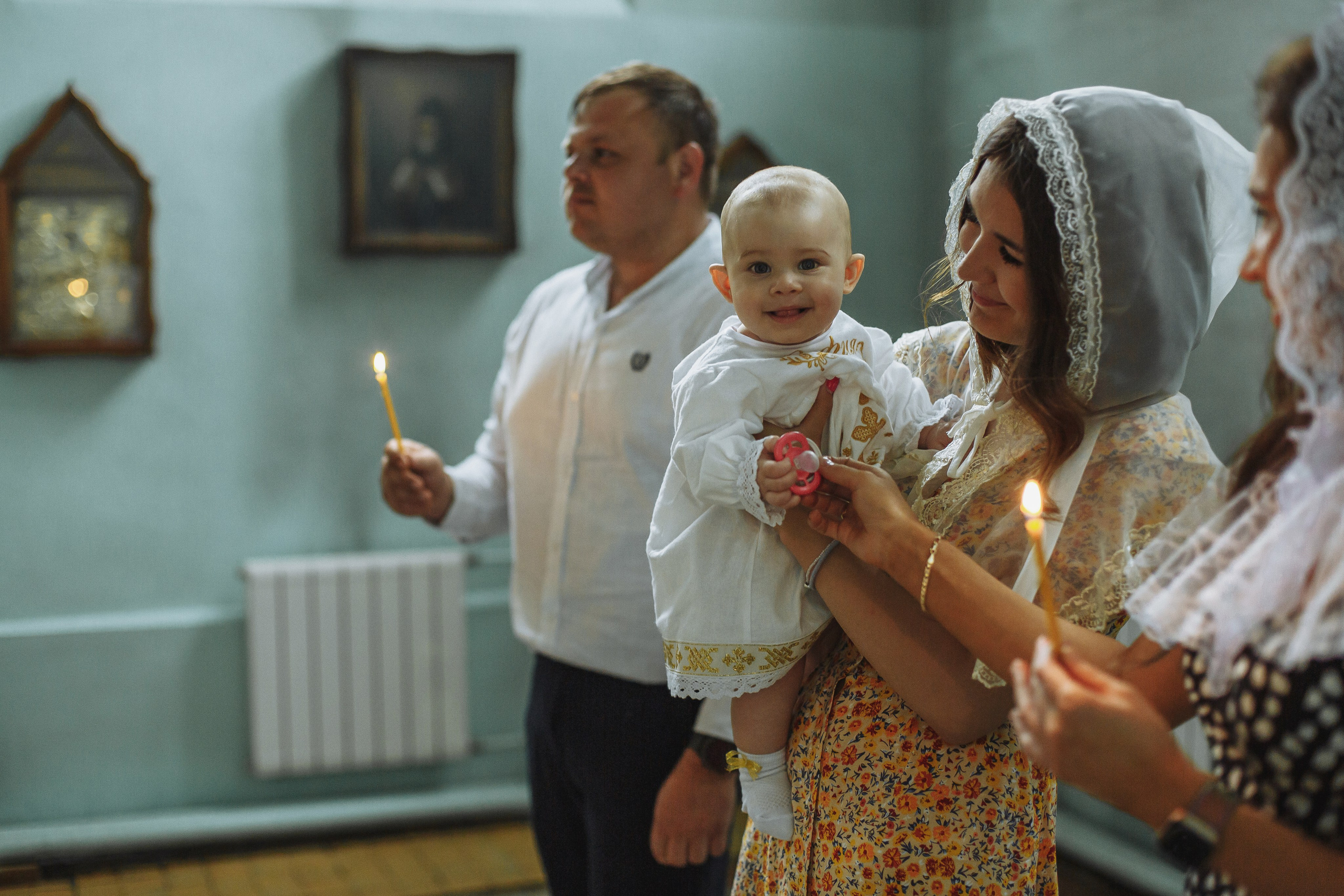 Крещение Софии. Семейный и свадебный фотограф в Саратове Катерина Оленская