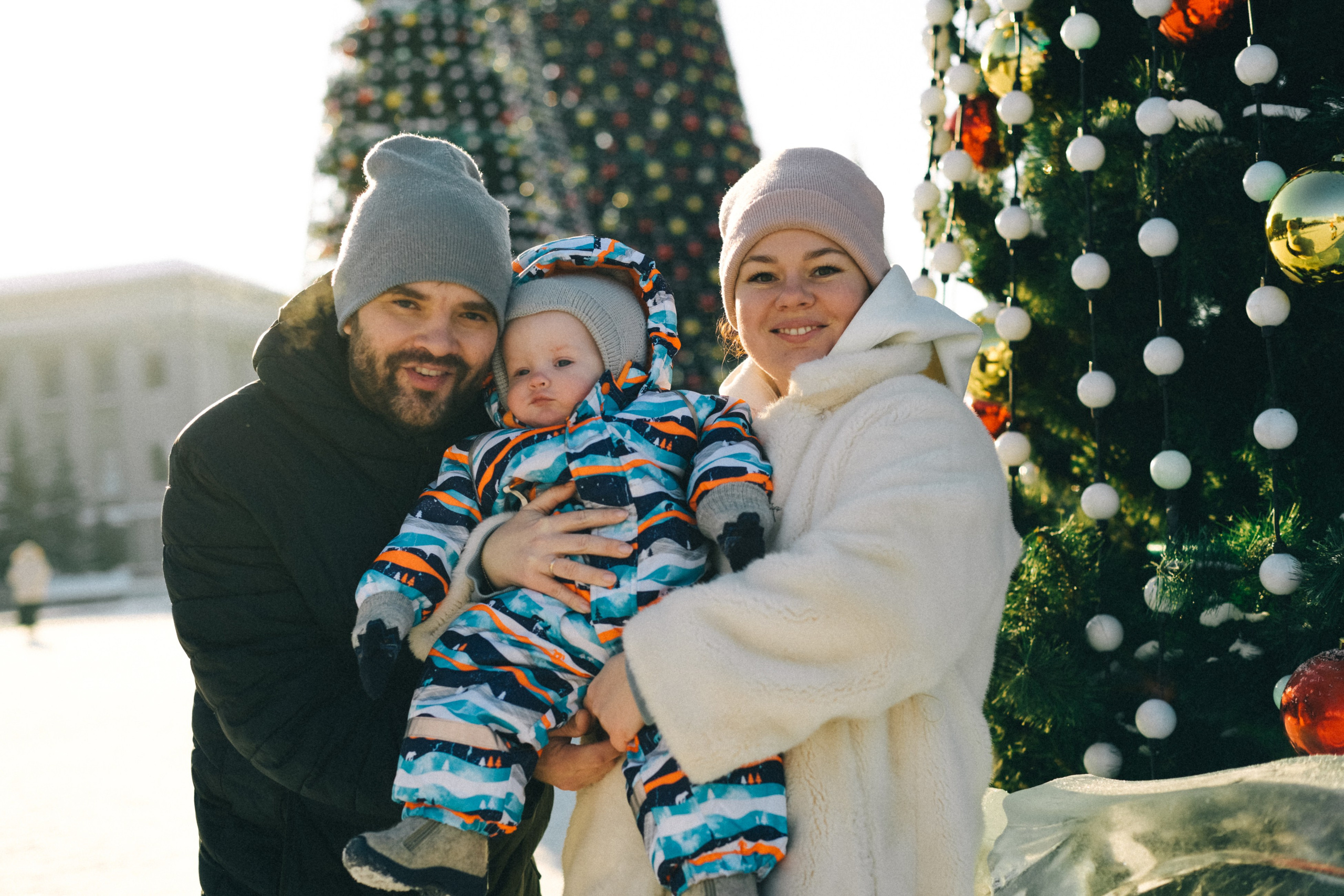 Семья Машеньки Новогодняя