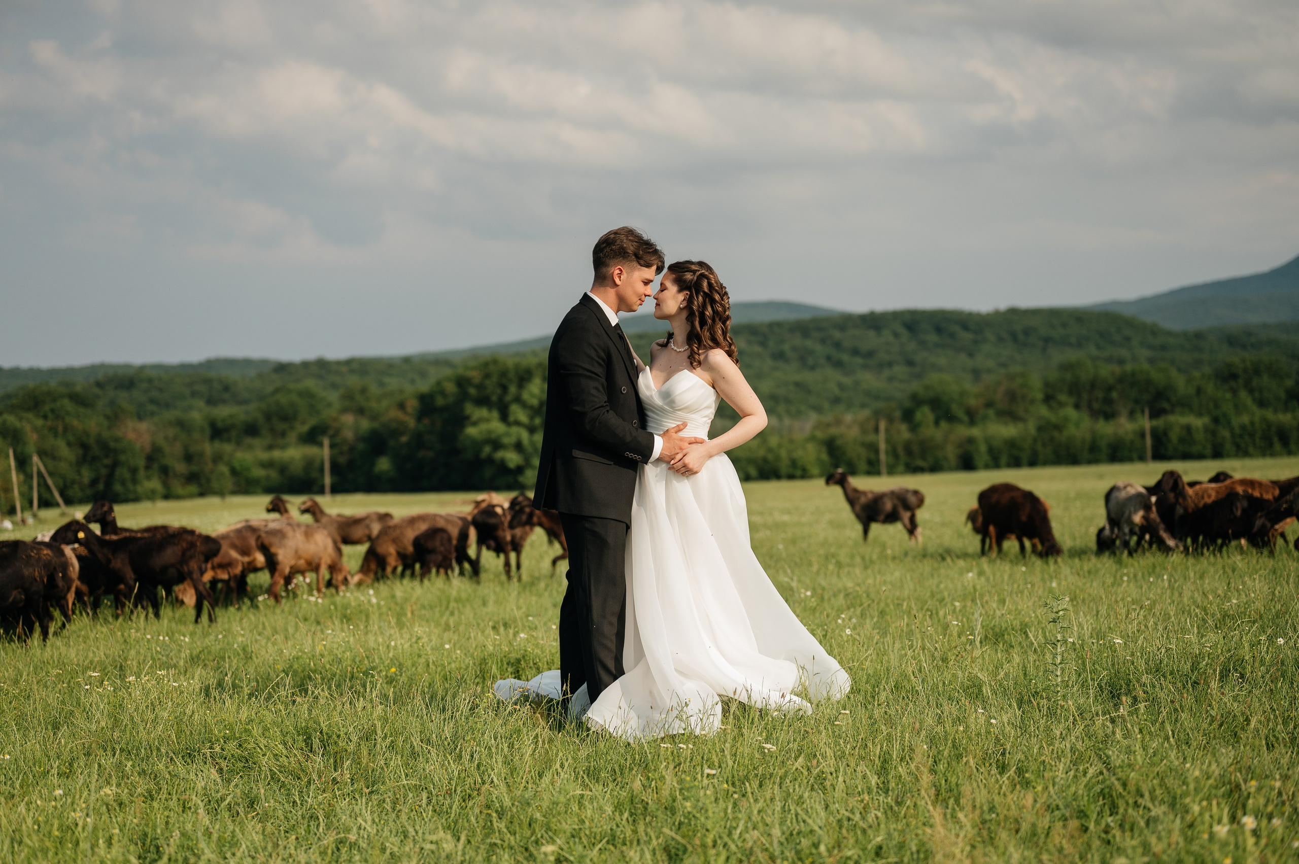 Свадебная съёмка в горах. Свадебный и семейный фотограф в Краснодаре Алина Мельник