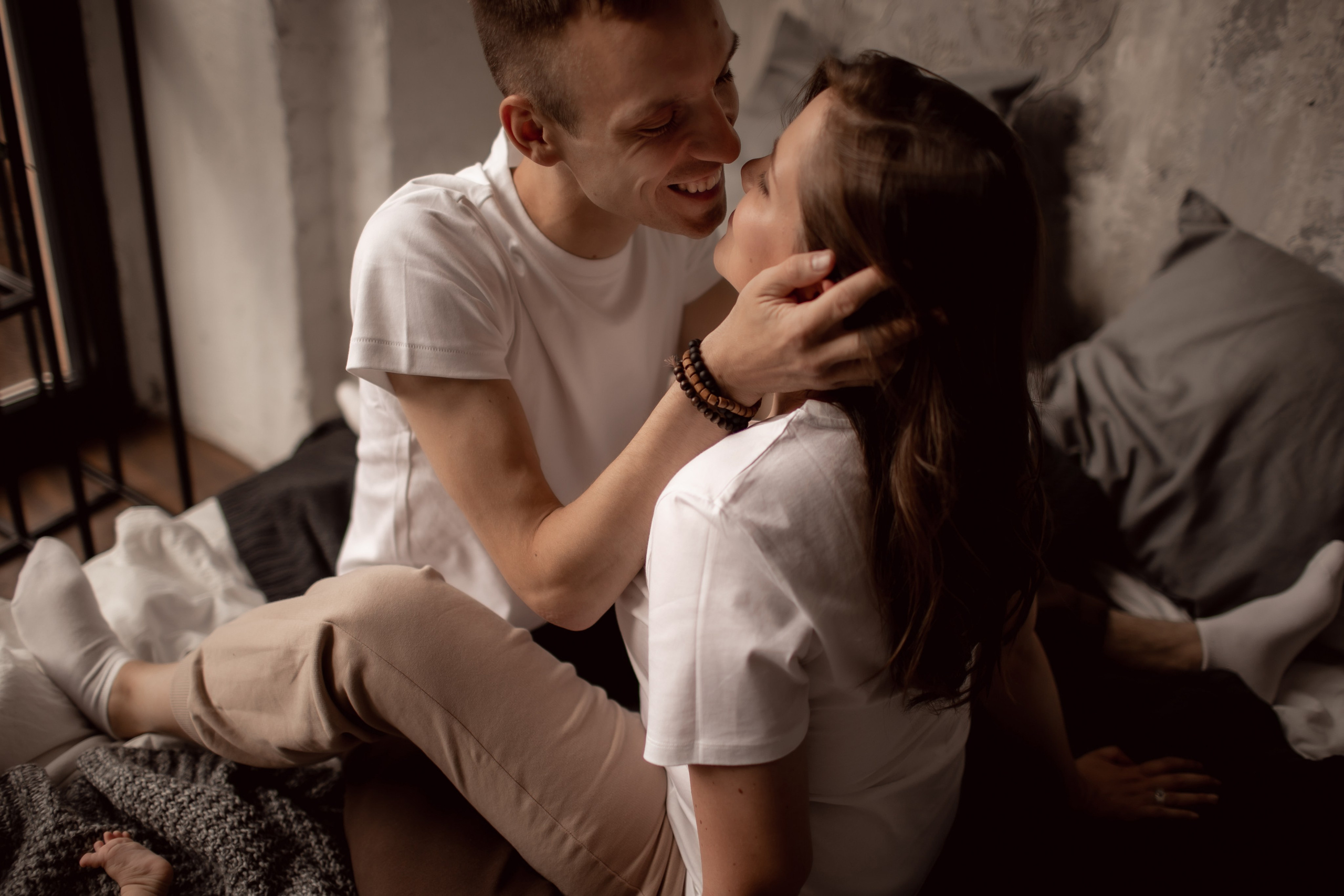 Валерия и Геннадий с крошкой. Семейный фотограф в Москве