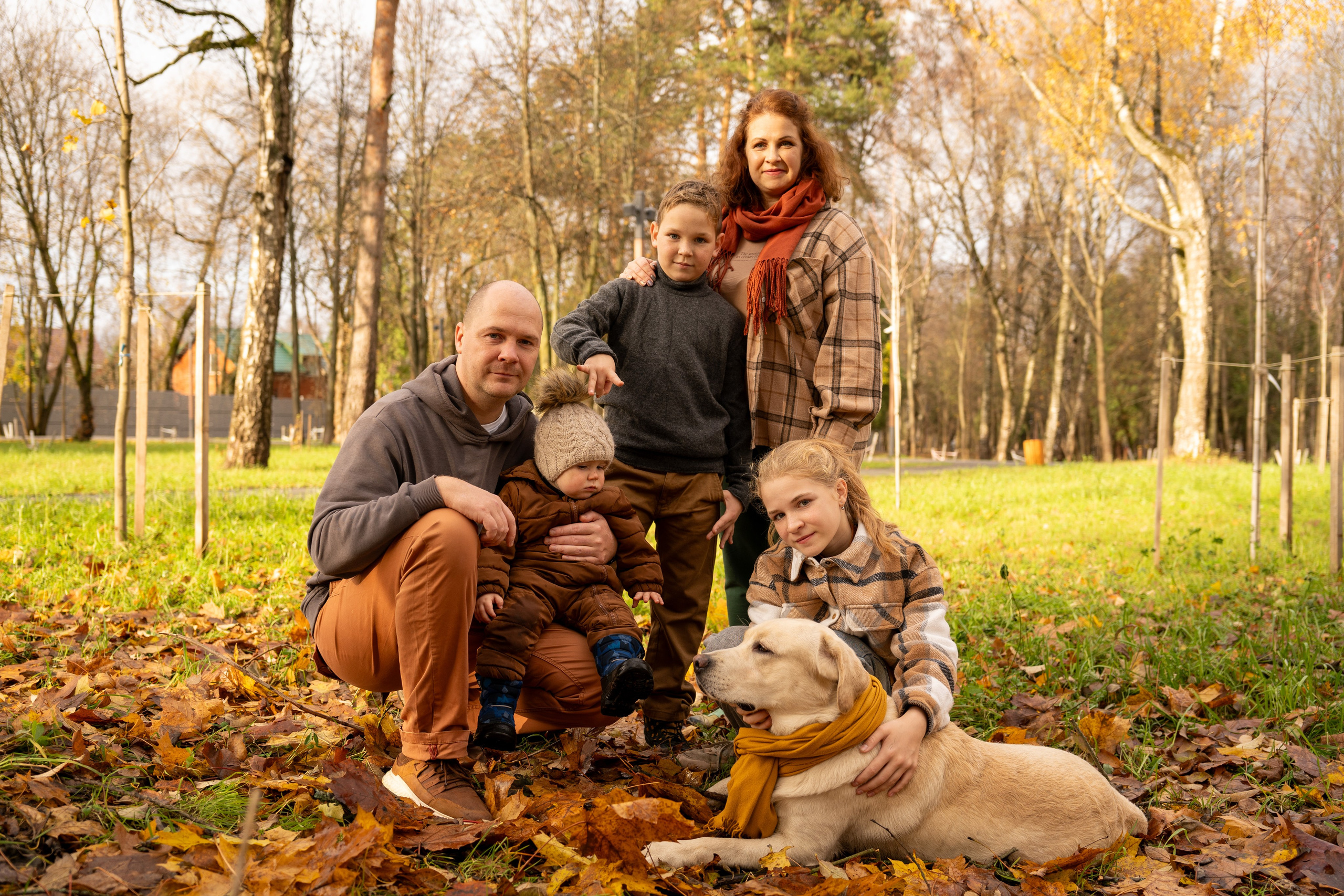 Осень. Детский и семейный фотограф в Краснознаменске Гостеева Екатерина