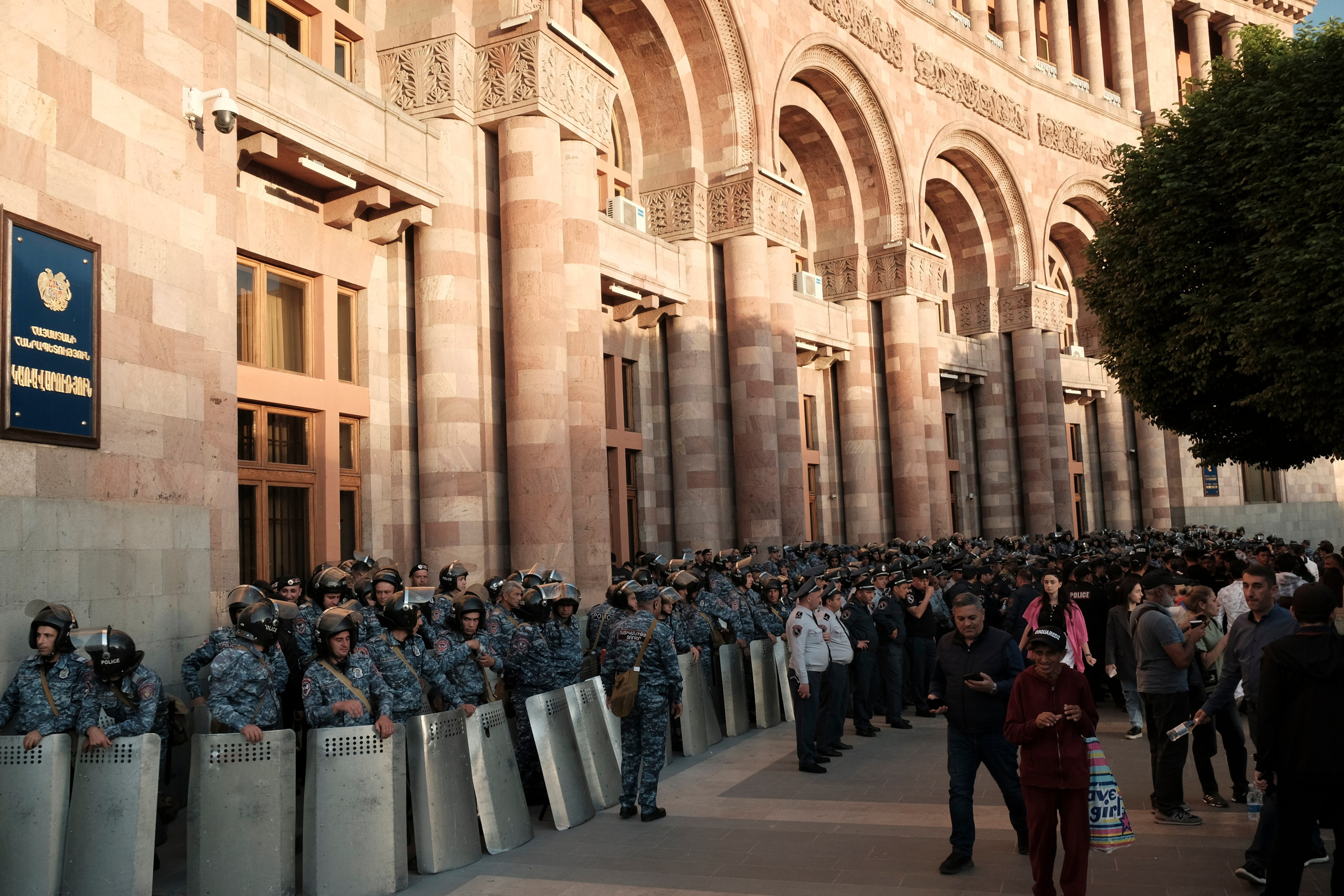 Protest rallies from Armenia. Kirillov Egor