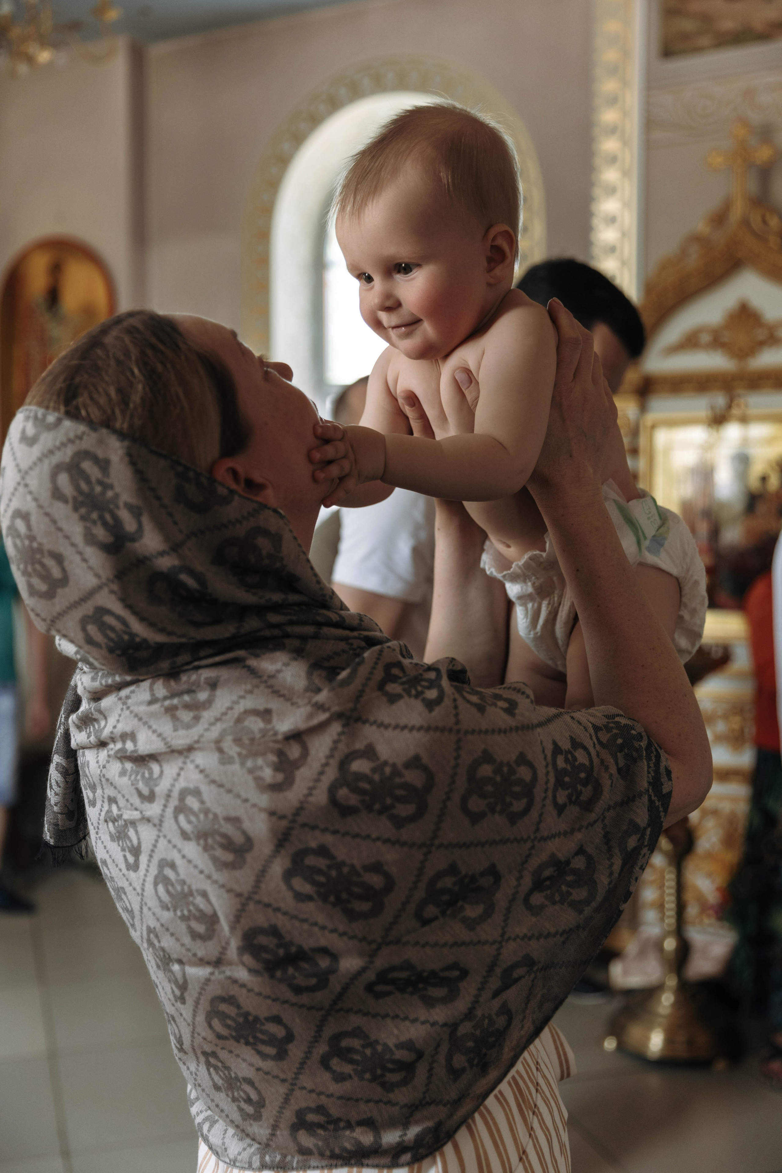 Таинство Крещения Льва. Фотограф Сальск Катерина