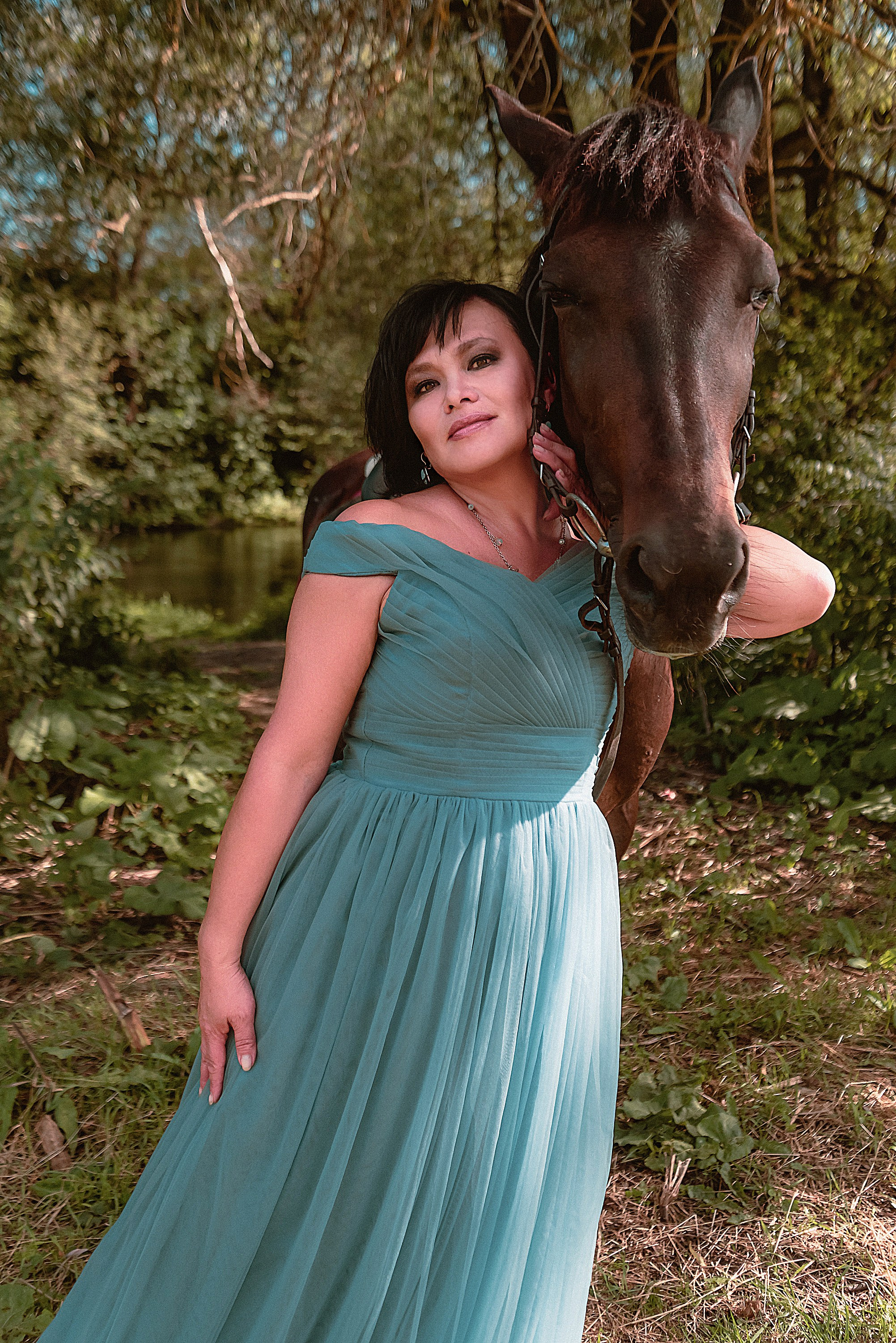 ФОТОСЕССИЯ С ЛОШАДЬЮ.