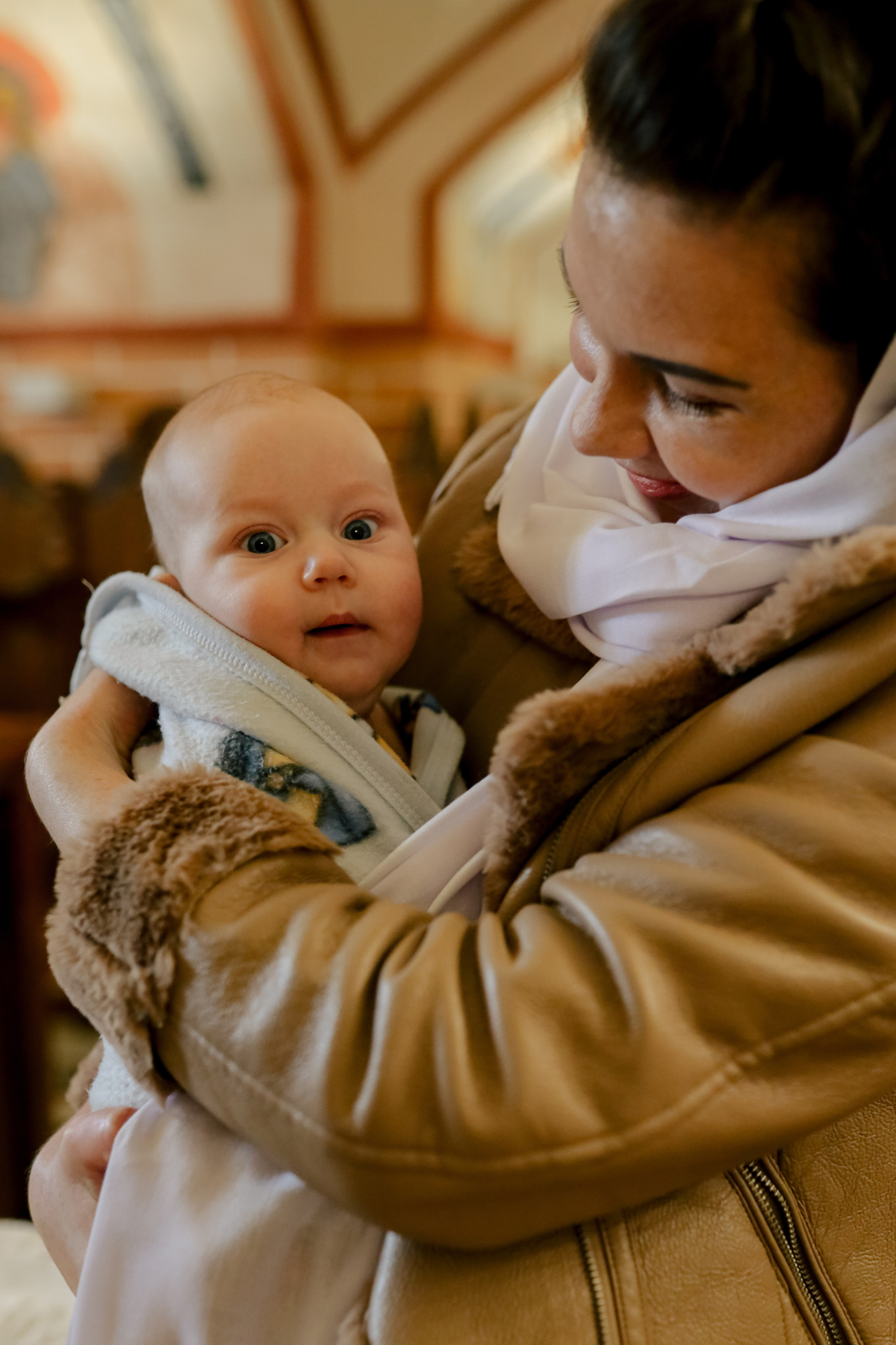 Крещение Адриана. Свадебный и семейный фотограф в Варшаве