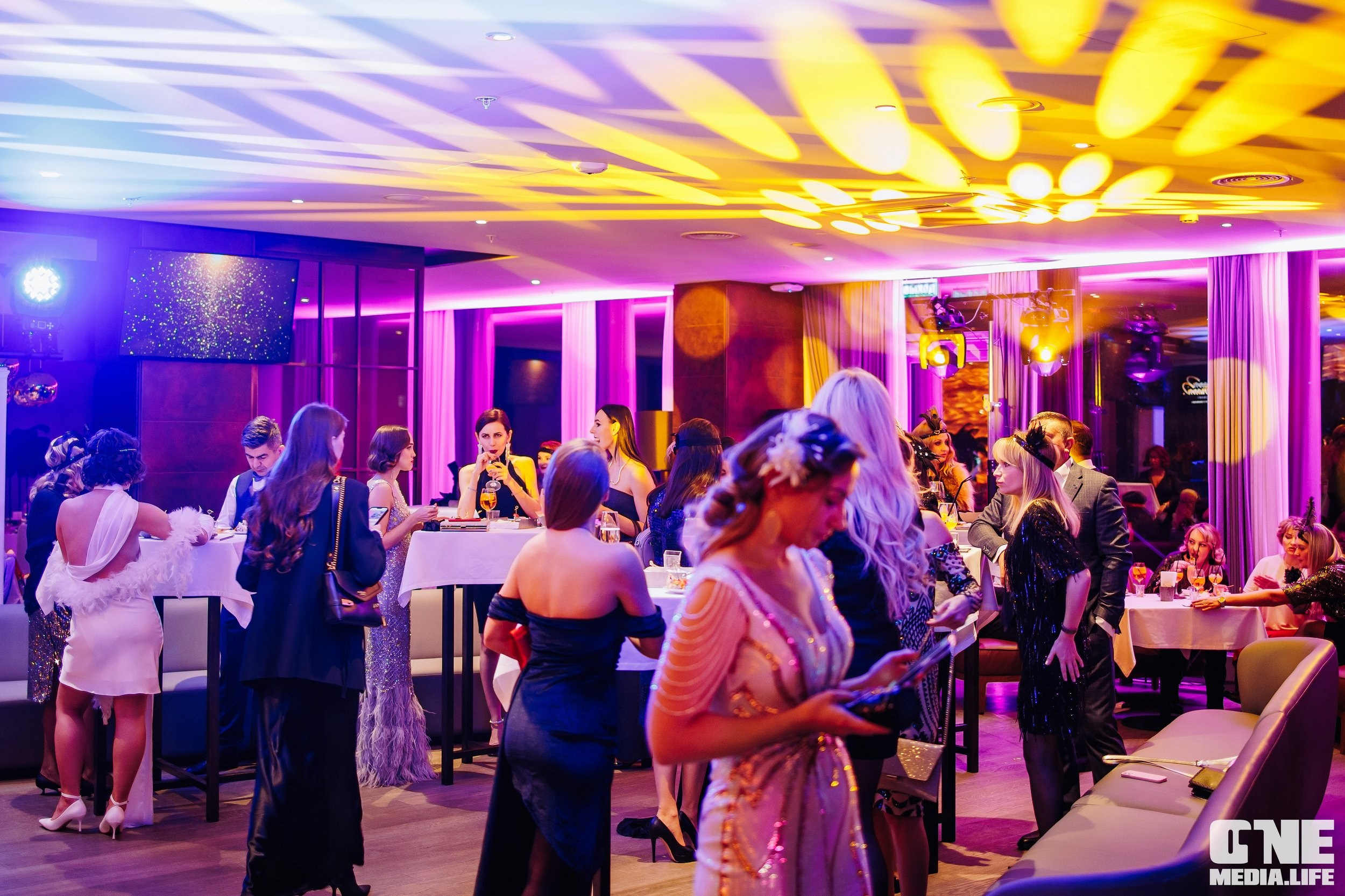 Вечеринка в стиле GATSBY. One Media Life: фоторепортажи, фотоотчеты с мероприятий и заведений