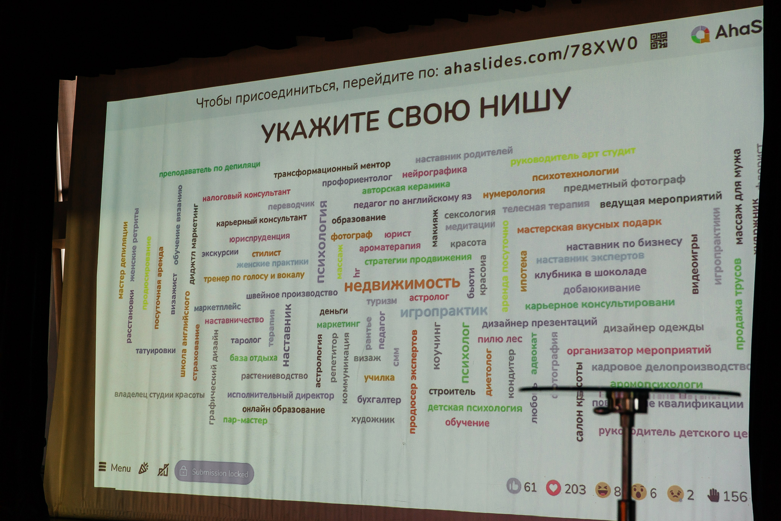 Фотозона+выступление спикеров. Фотограф в Красноярске Надежда Воскресенская