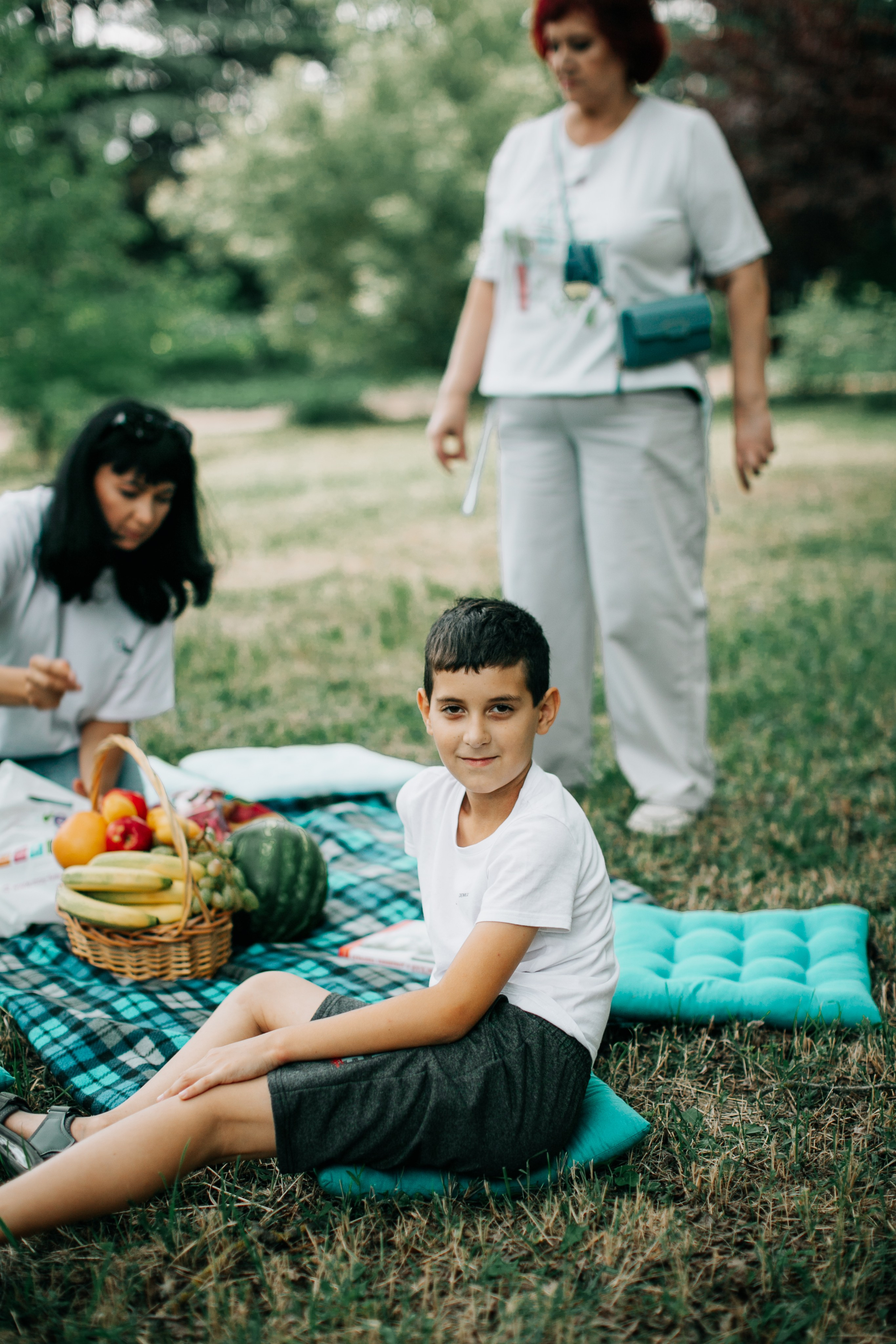 Семейная фотосессия в парке. Фотограф в Крыму