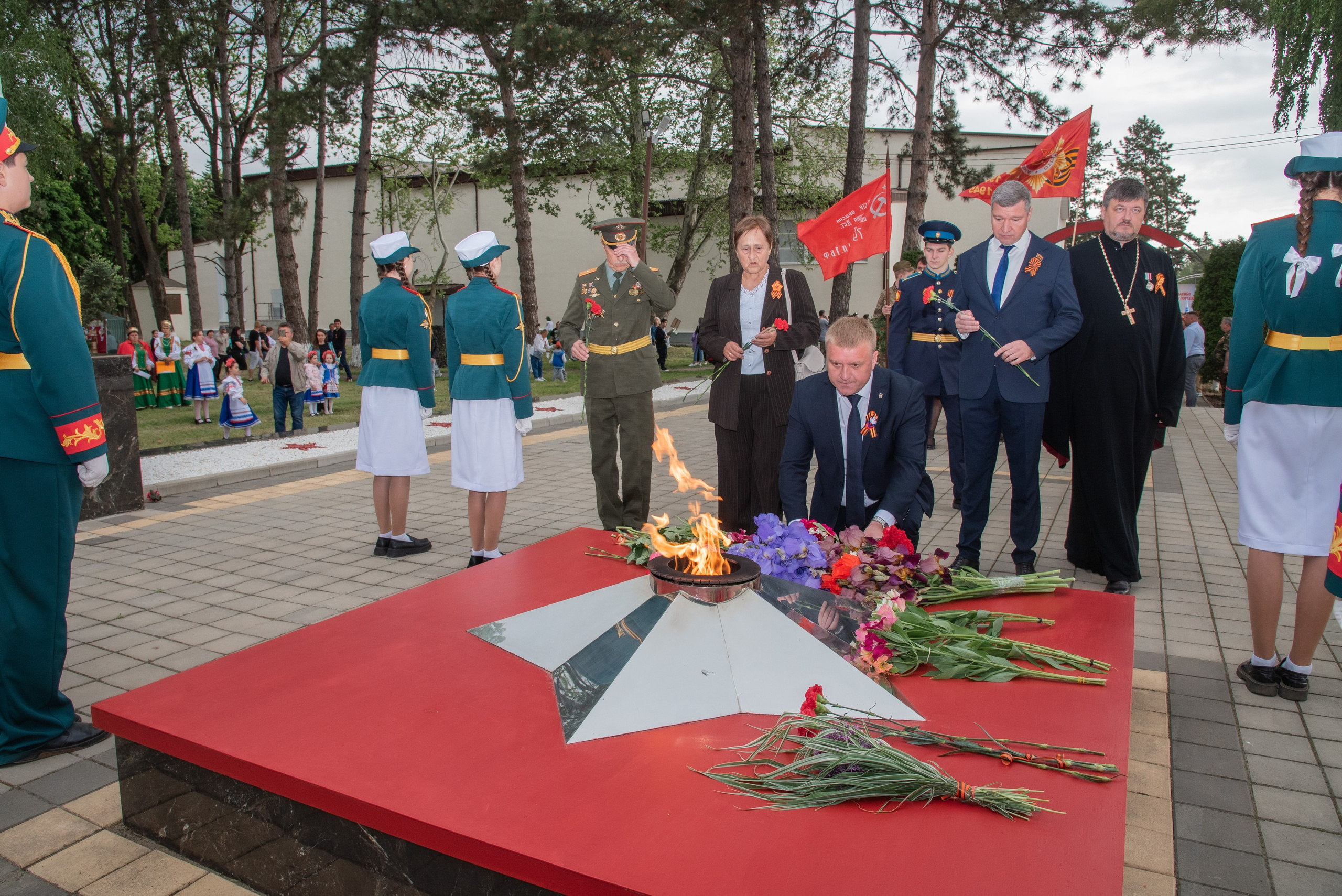 Репортаж для СМИ_9мая_п.Агроном (цветокор). Детский и семейный фотограф Краснодар / Сочи Сергеева Олеся