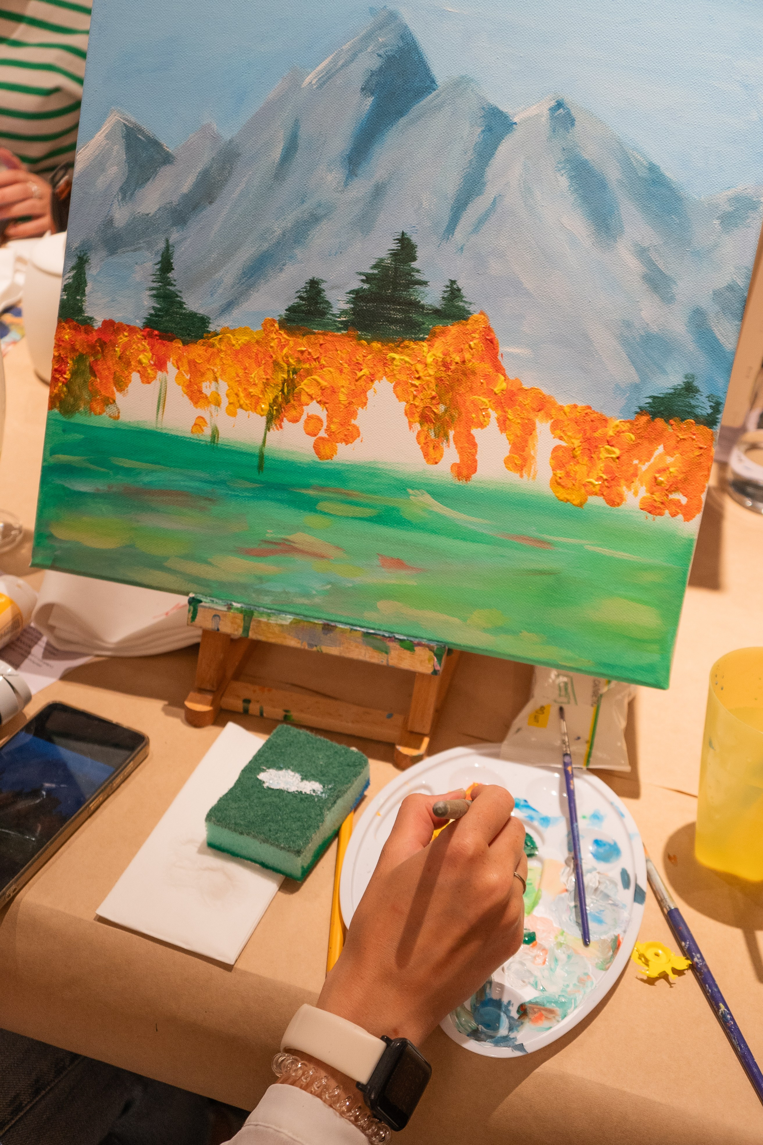 Корпоратив Teach Me Art 3. Портретный фотограф в Москве и Санкт-Петербурге Арина Чех