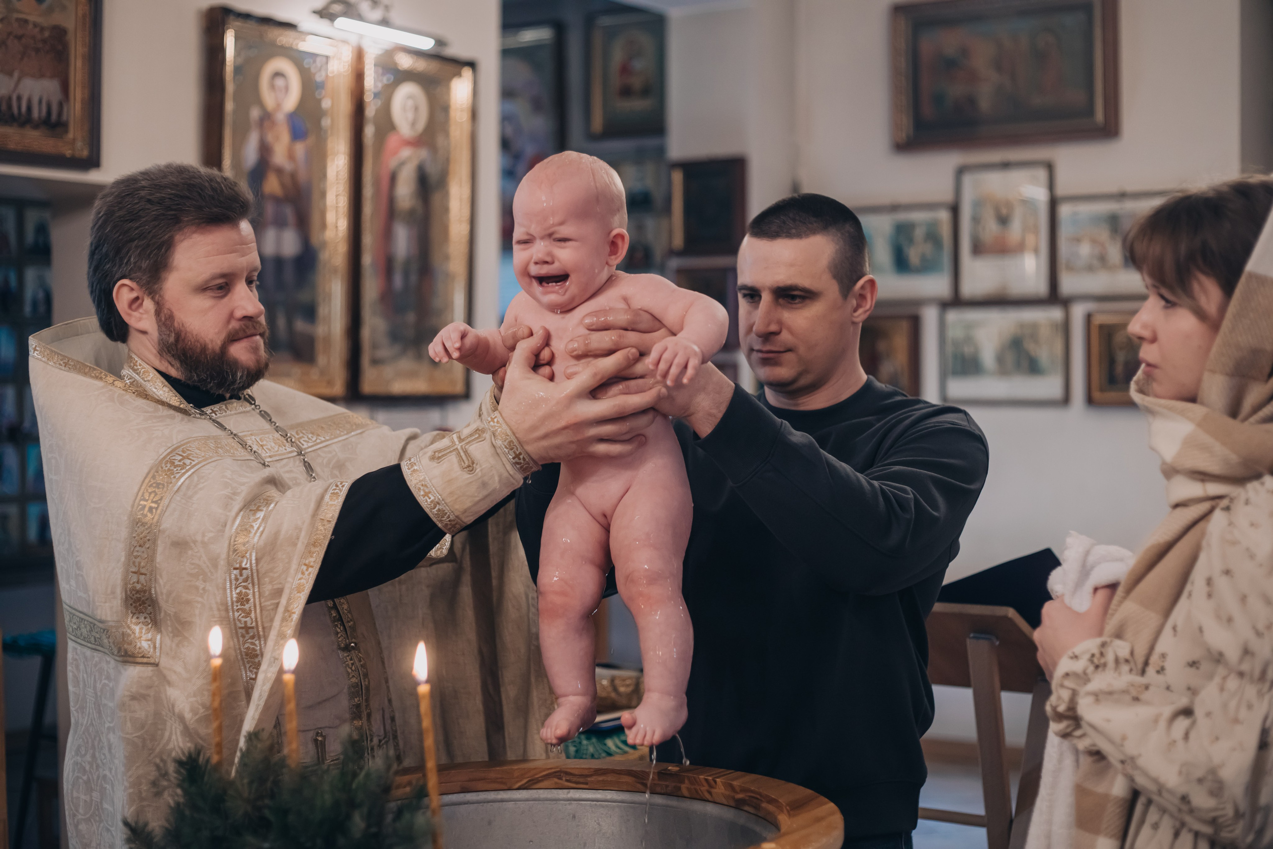 Фотограф на крещение в Тихорецке. Свадебный и семейный фотограф в Краснодарском крае Мария Данилкина