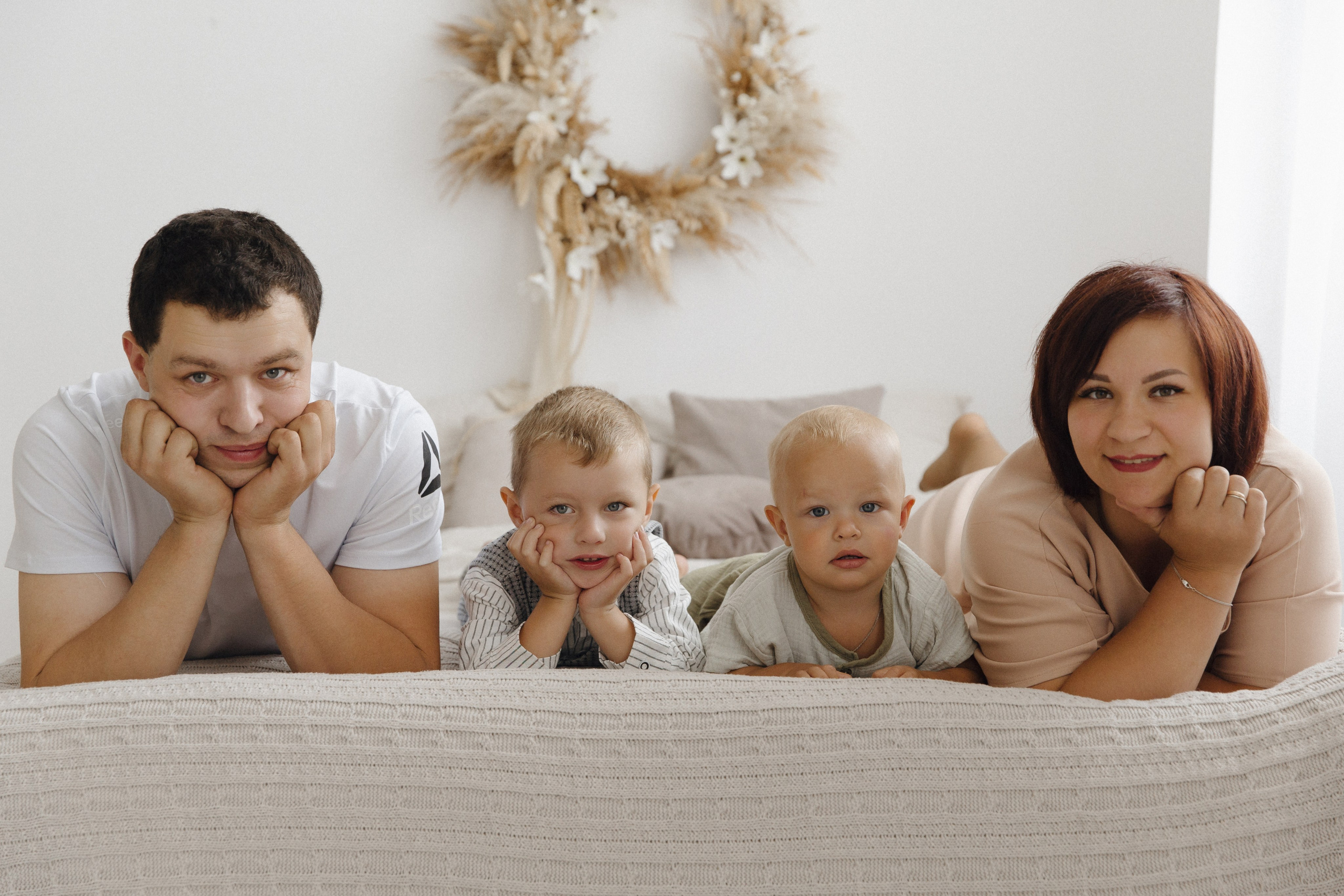 Мама и три любимых мужчины. Свадебный фотограф Фадеева Алёна