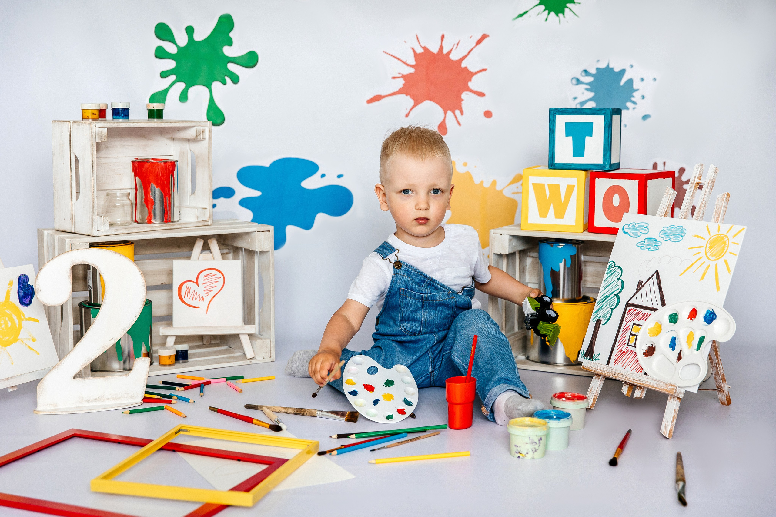 Краски. Детский фотограф, выпускные альбомы в Нижнем Новгороде Бодягина Мария