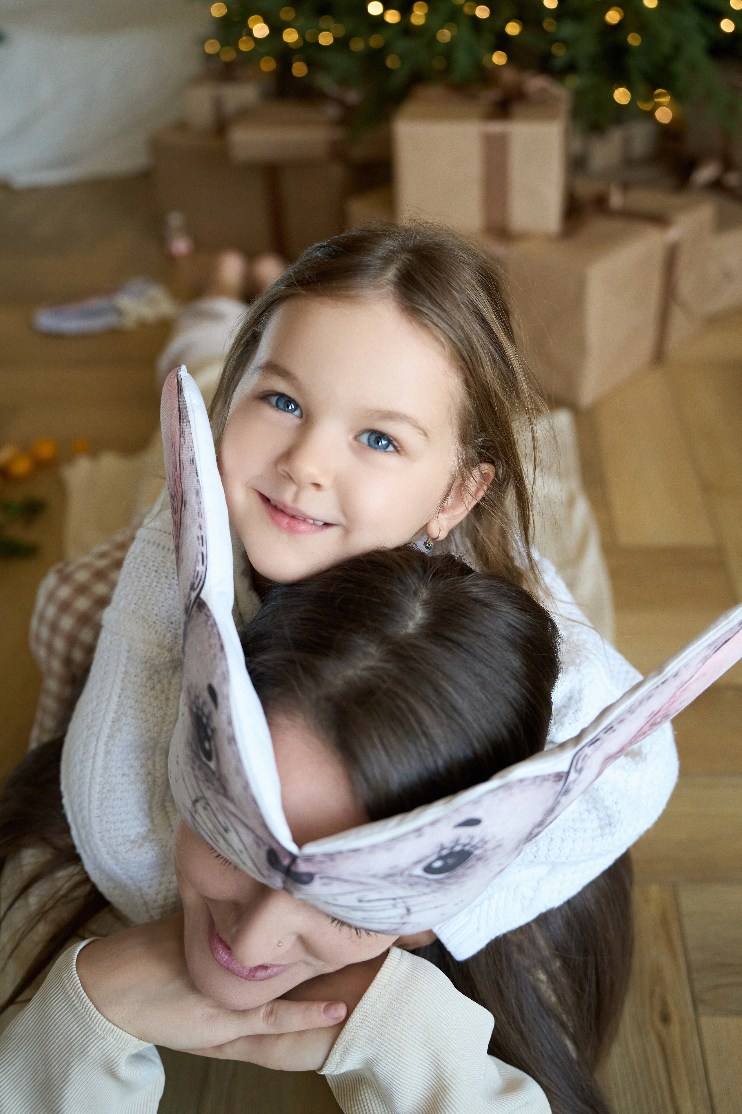 Дина и Есения Новогодняя история. Фотограф из Владивостока Юлия Черепова