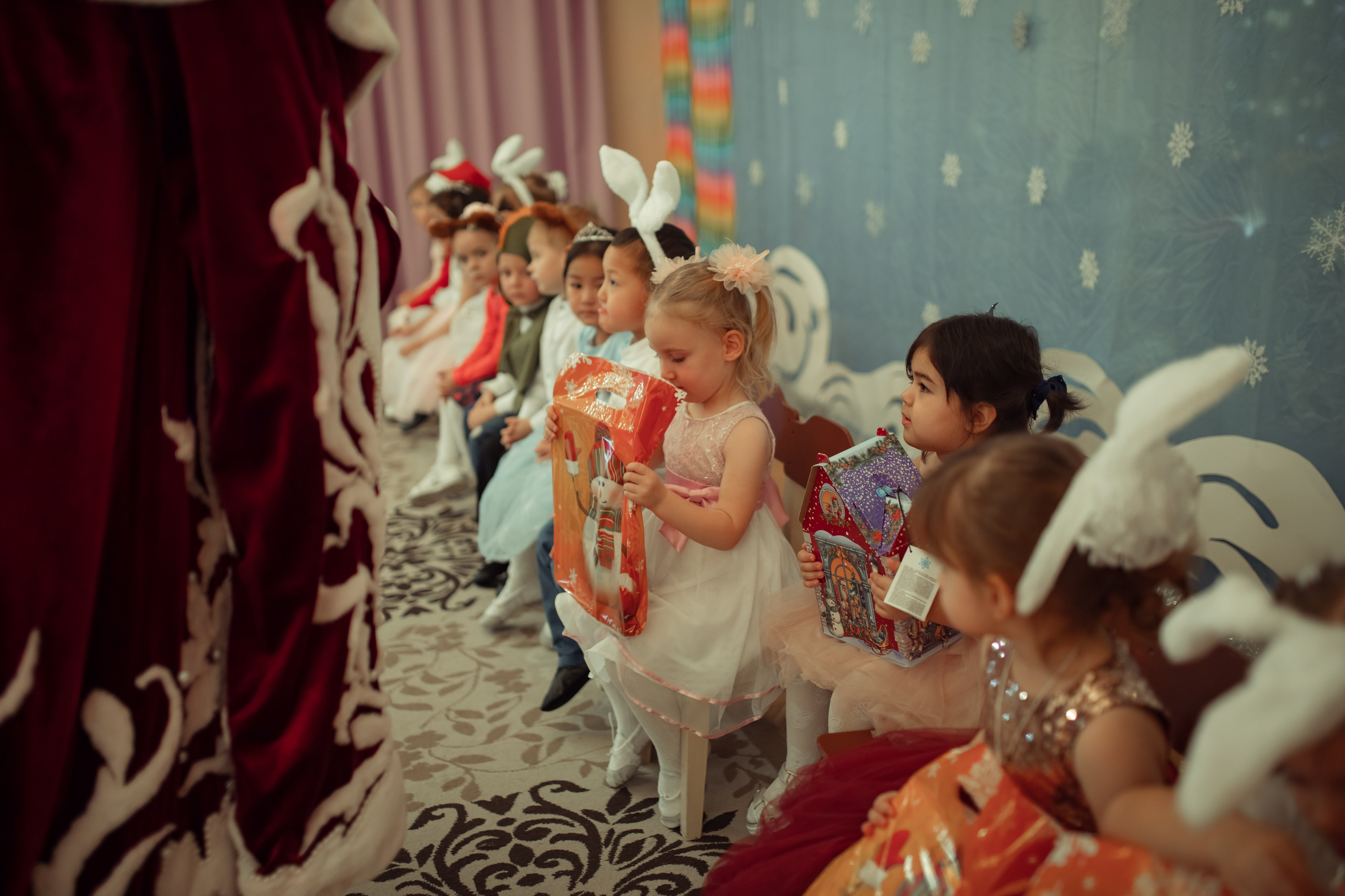 Новогодний утренник в детском саду. Семейный и детский фотограф в Москве Дорогова Екатерина