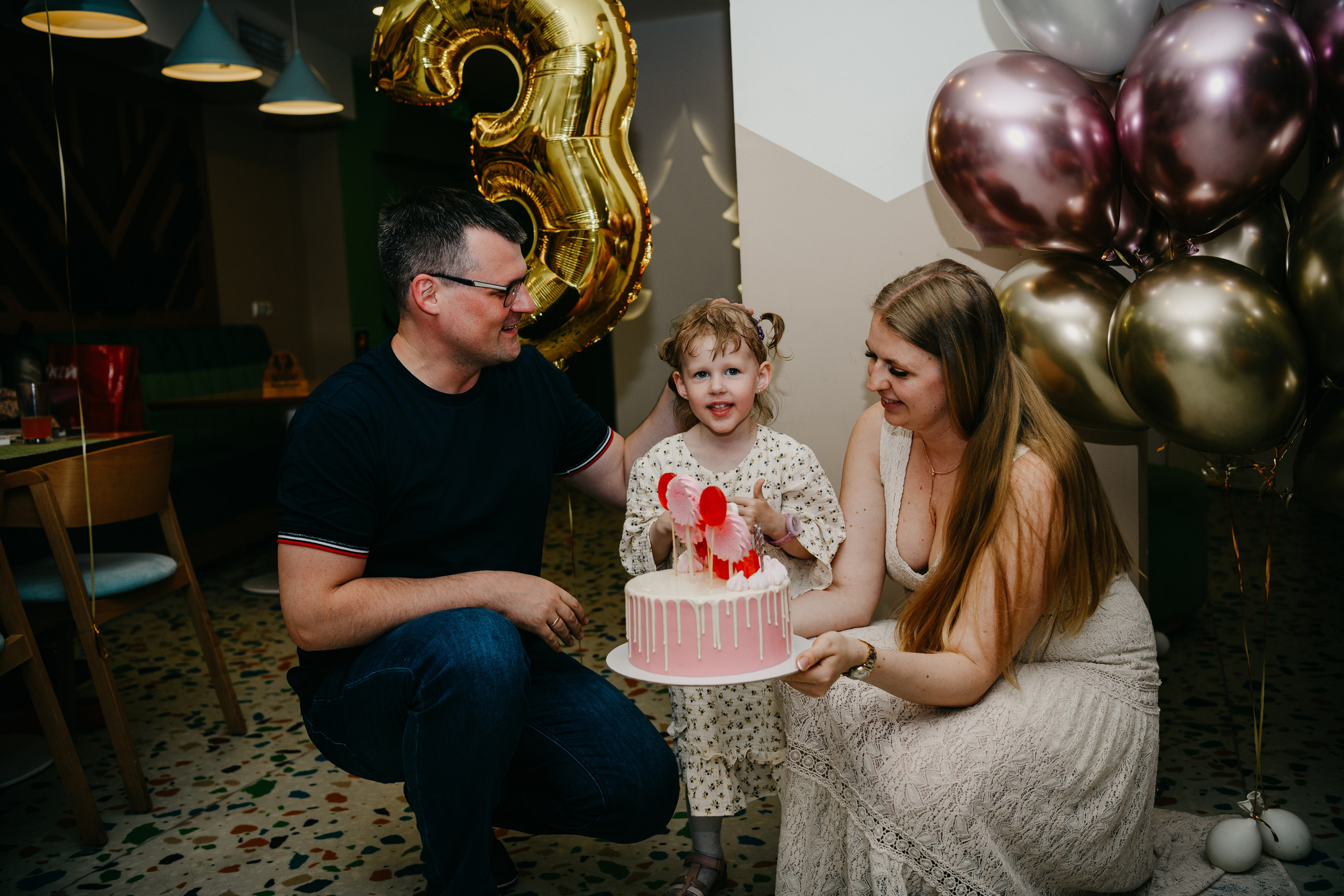 ДР Лизика. 3 года. Фотограф на выписку из роддома в Москве и МО