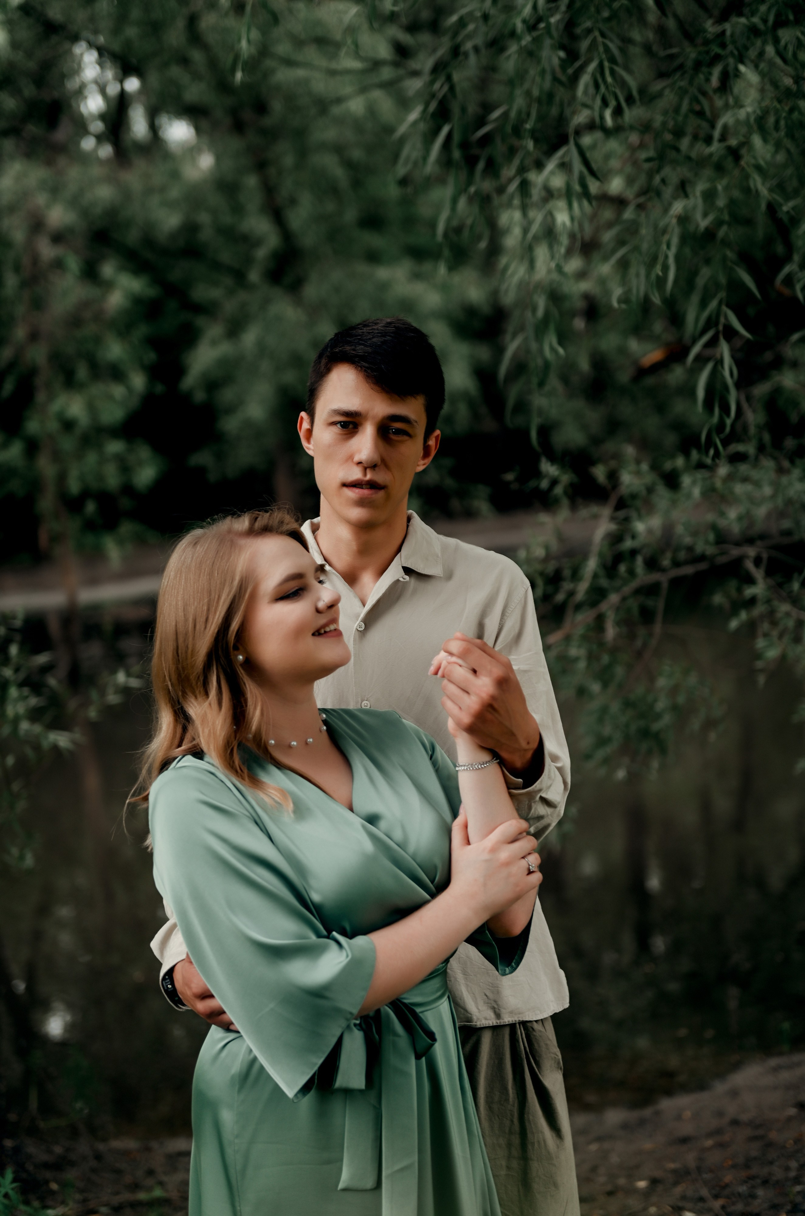 Love story прогулка вместе с песиком))). Свадебный, семейный, детский, контент фотограф в Омске Максим Ильин