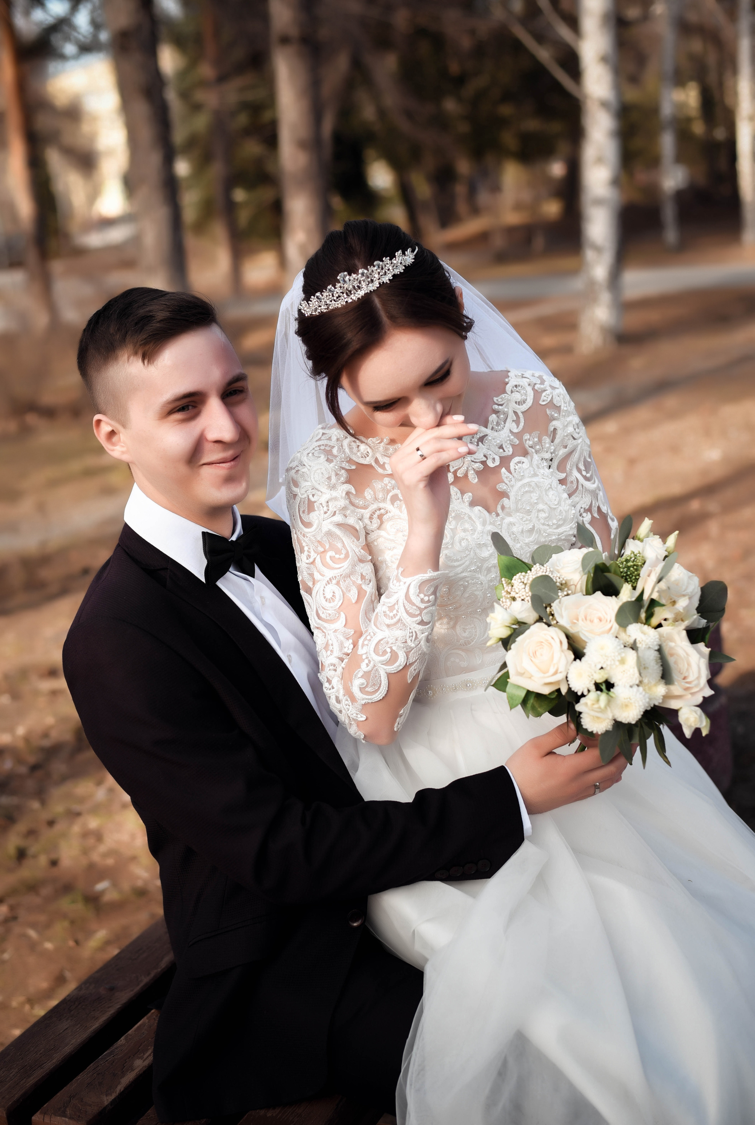 Весенняя, романтичная свадебная серия Владислава и Валентины. Свадебный, семейный, детский, контент фотограф в Омске Максим Ильин