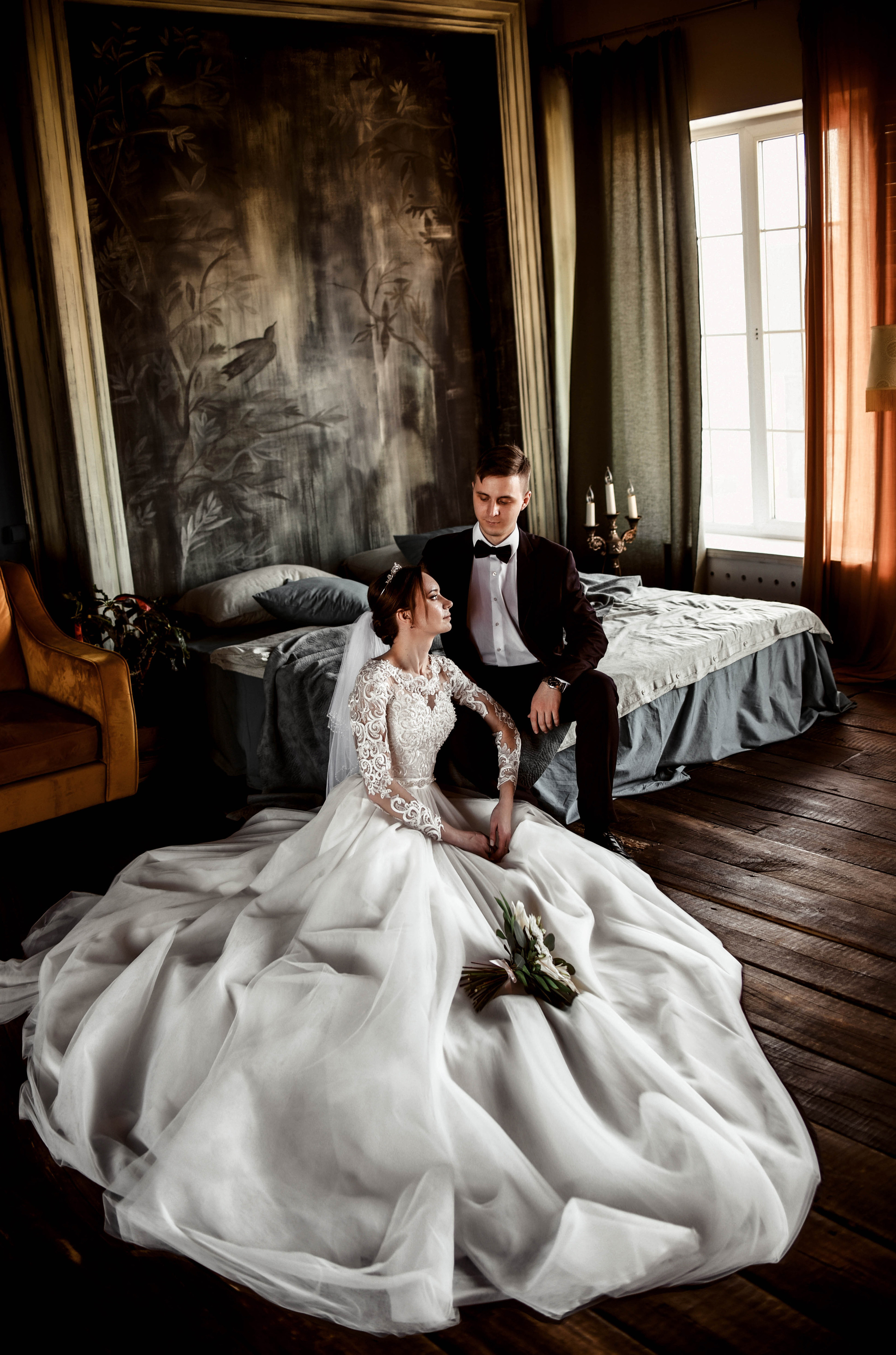 Весенняя, романтичная свадебная серия Владислава и Валентины. Свадебный, семейный, детский, контент фотограф в Омске Максим Ильин