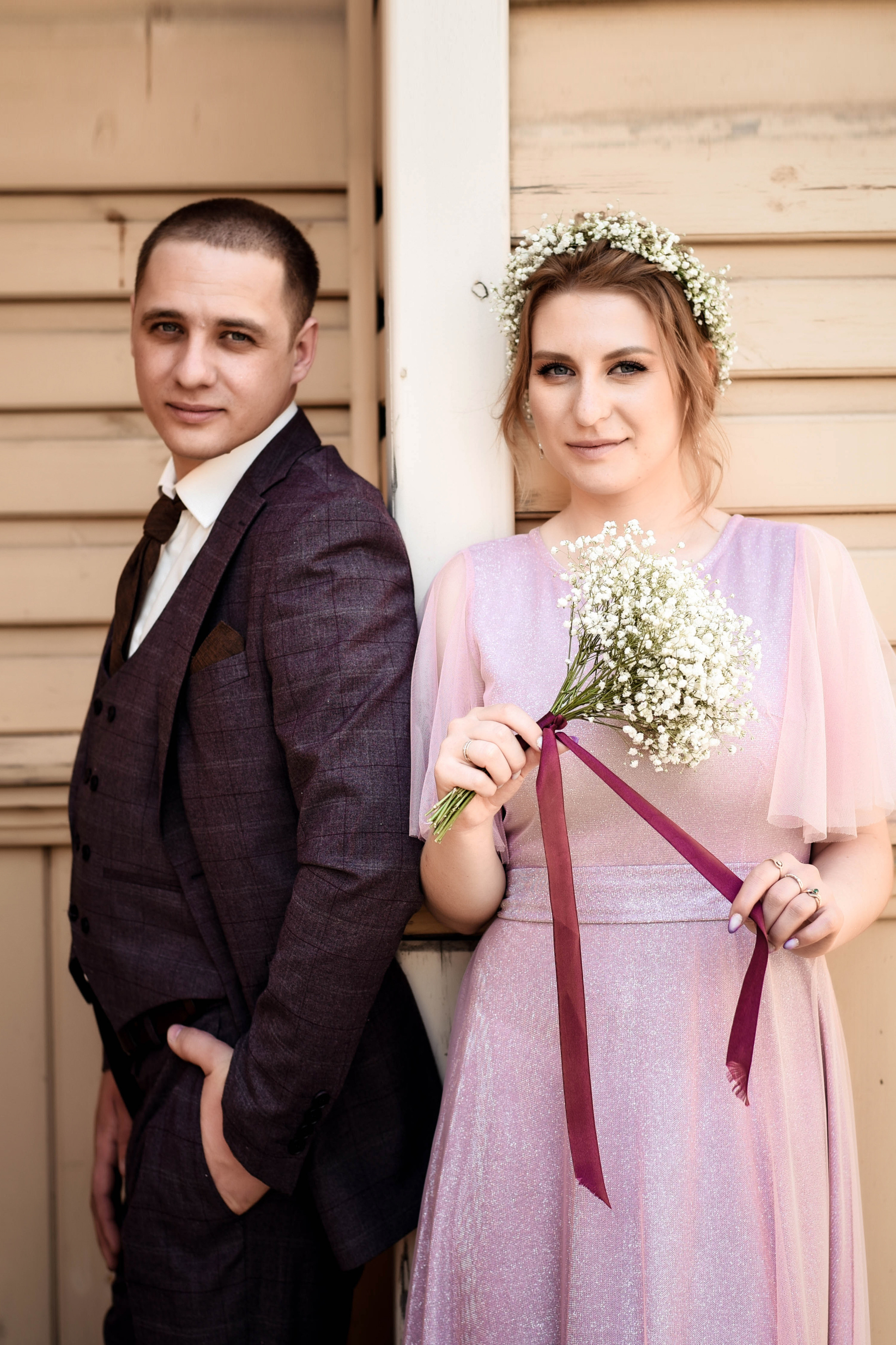 Цветущий май. Свадебная прогулка Андрея и Светланы. Свадебный, семейный, детский, контент фотограф в Омске Максим Ильин