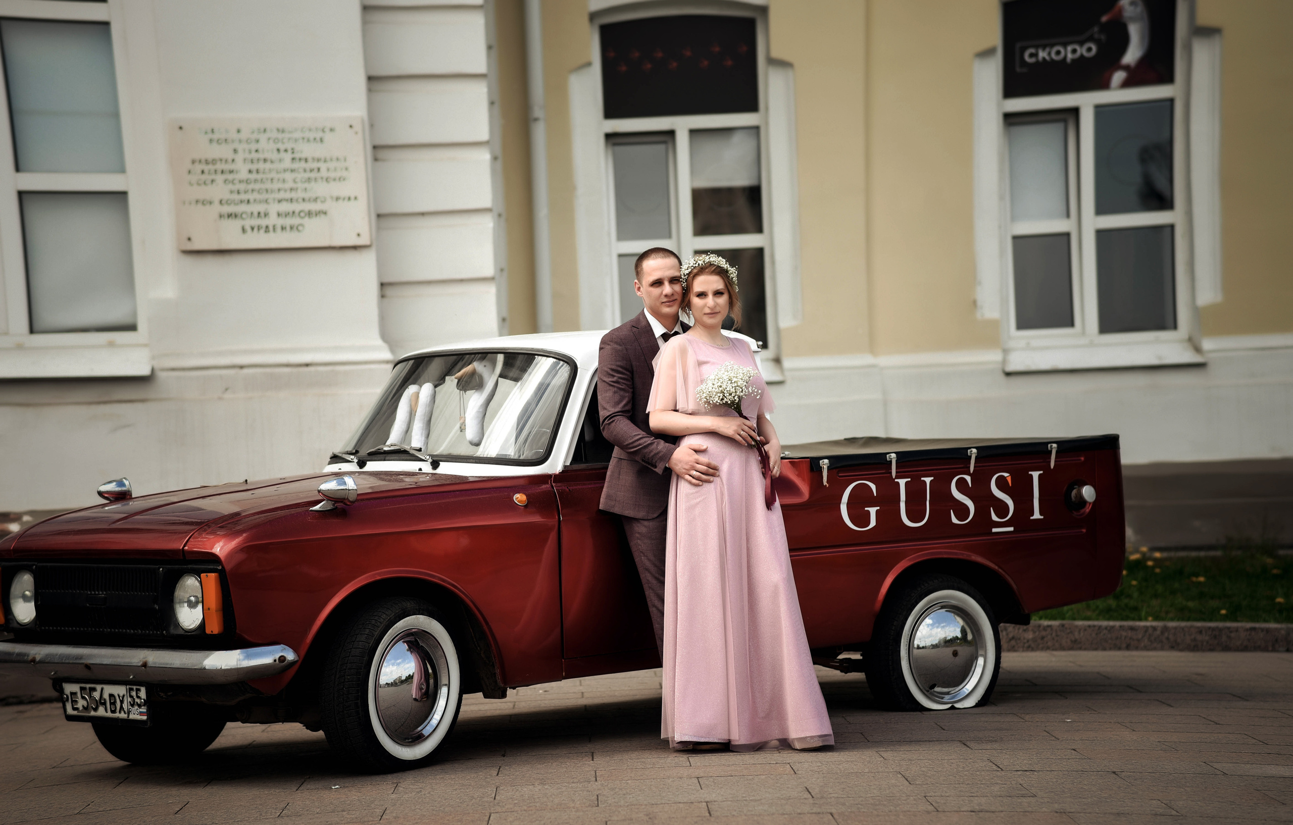 Цветущий май. Свадебная прогулка Андрея и Светланы. Свадебный, семейный, детский, контент фотограф в Омске Максим Ильин