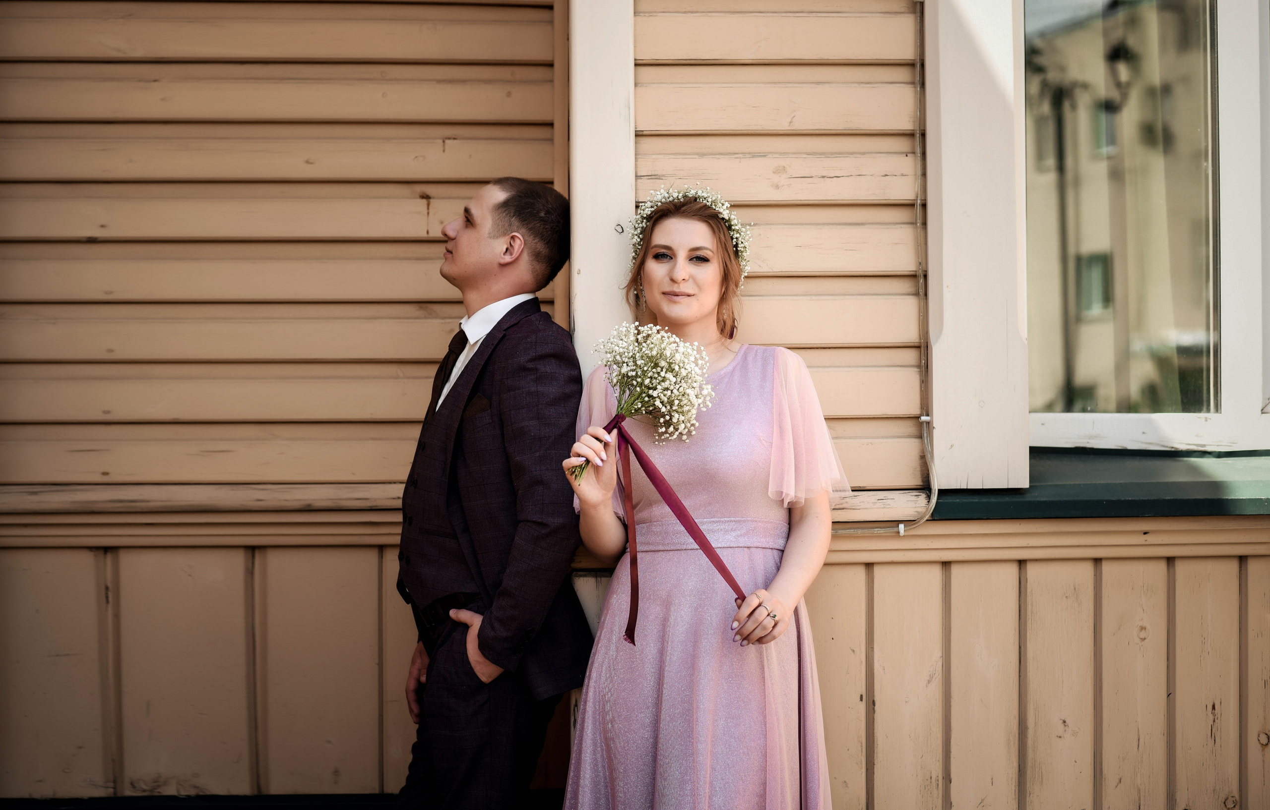 Цветущий май. Свадебная прогулка Андрея и Светланы. Свадебный, семейный, детский, контент фотограф в Омске Максим Ильин