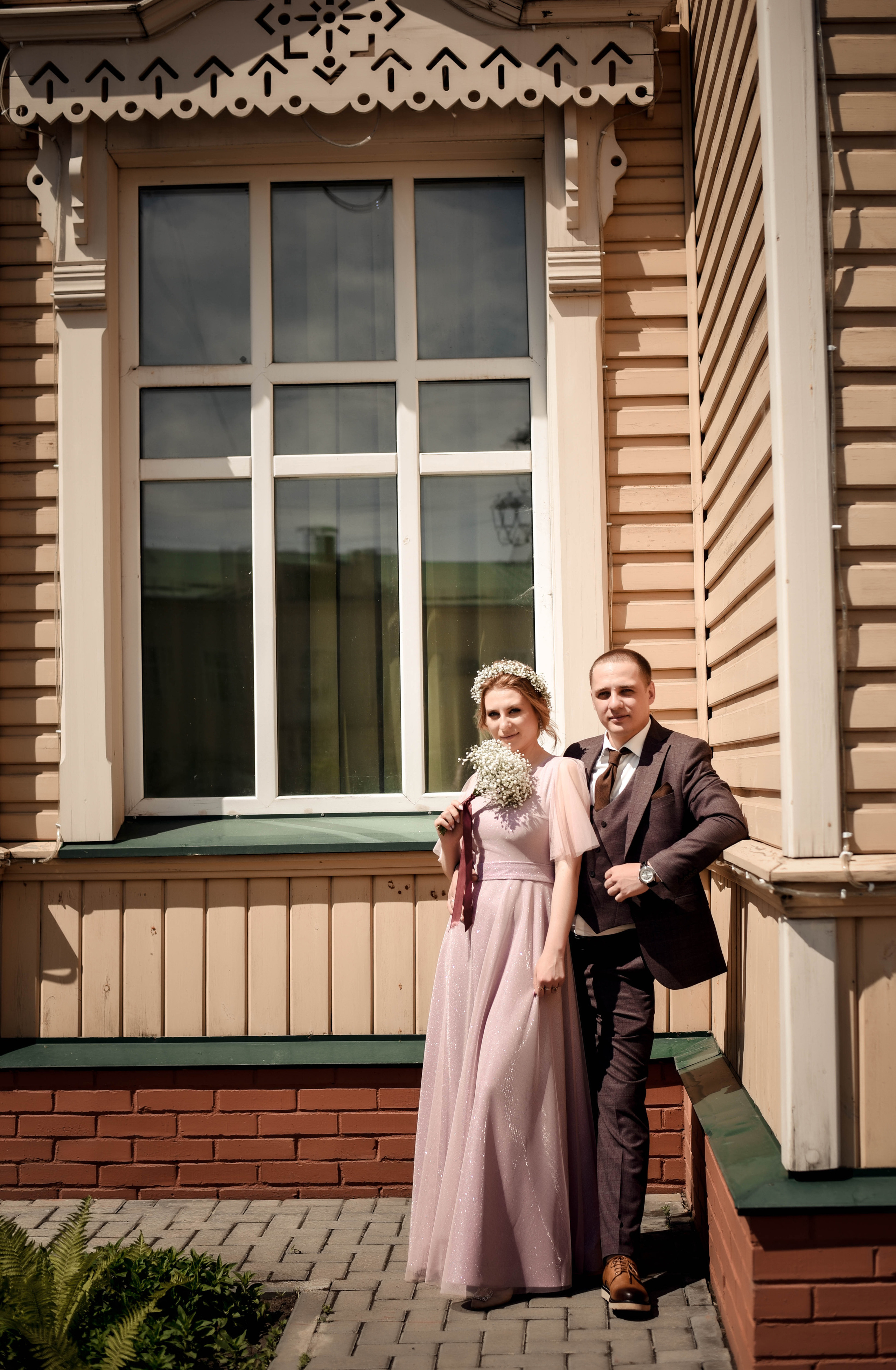 Цветущий май. Свадебная прогулка Андрея и Светланы. Свадебный, семейный, детский, контент фотограф в Омске Максим Ильин