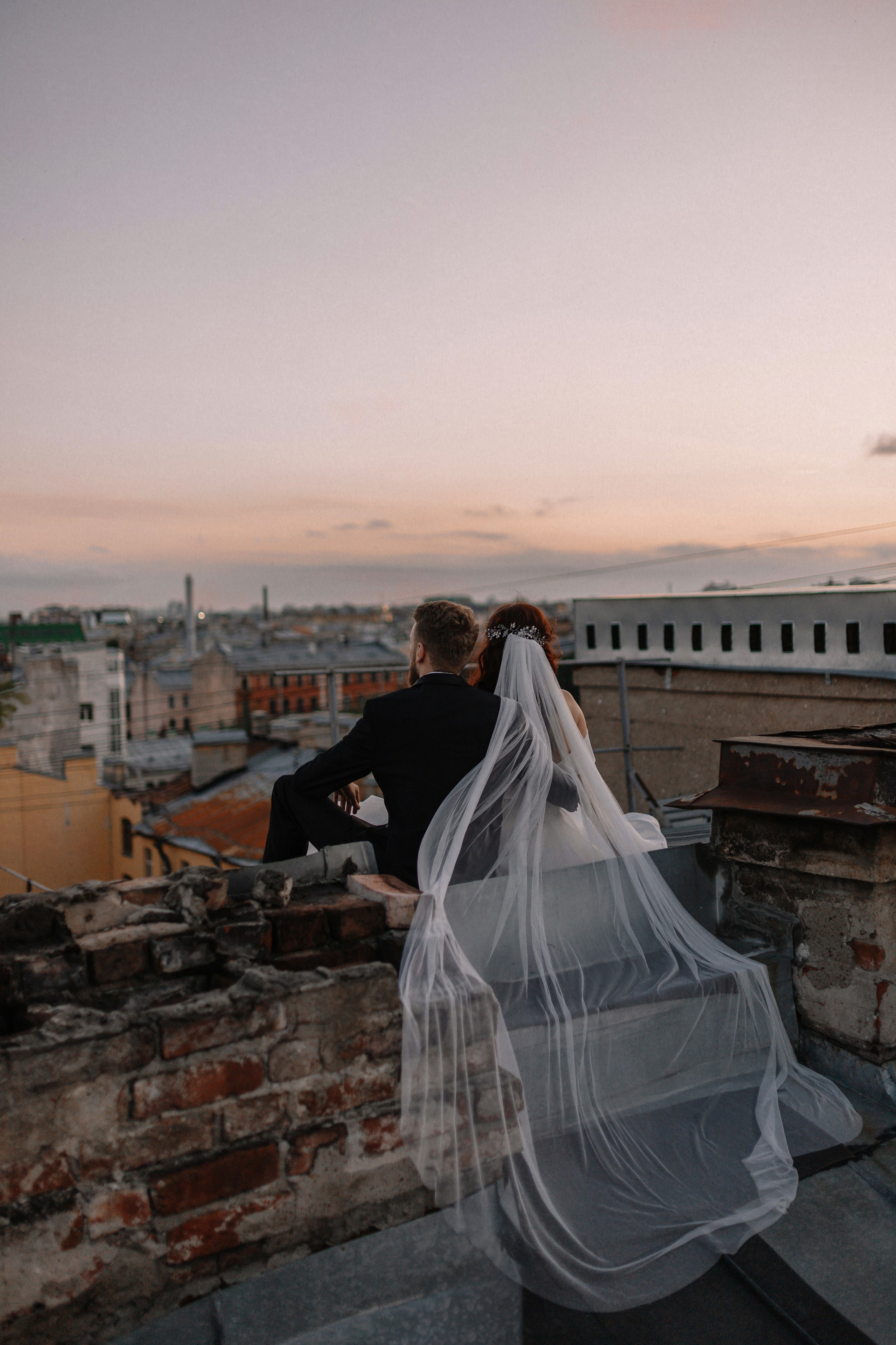 Крыша Петроградки. Николь — ваш любимый фотограф в Санкт-Петербурге