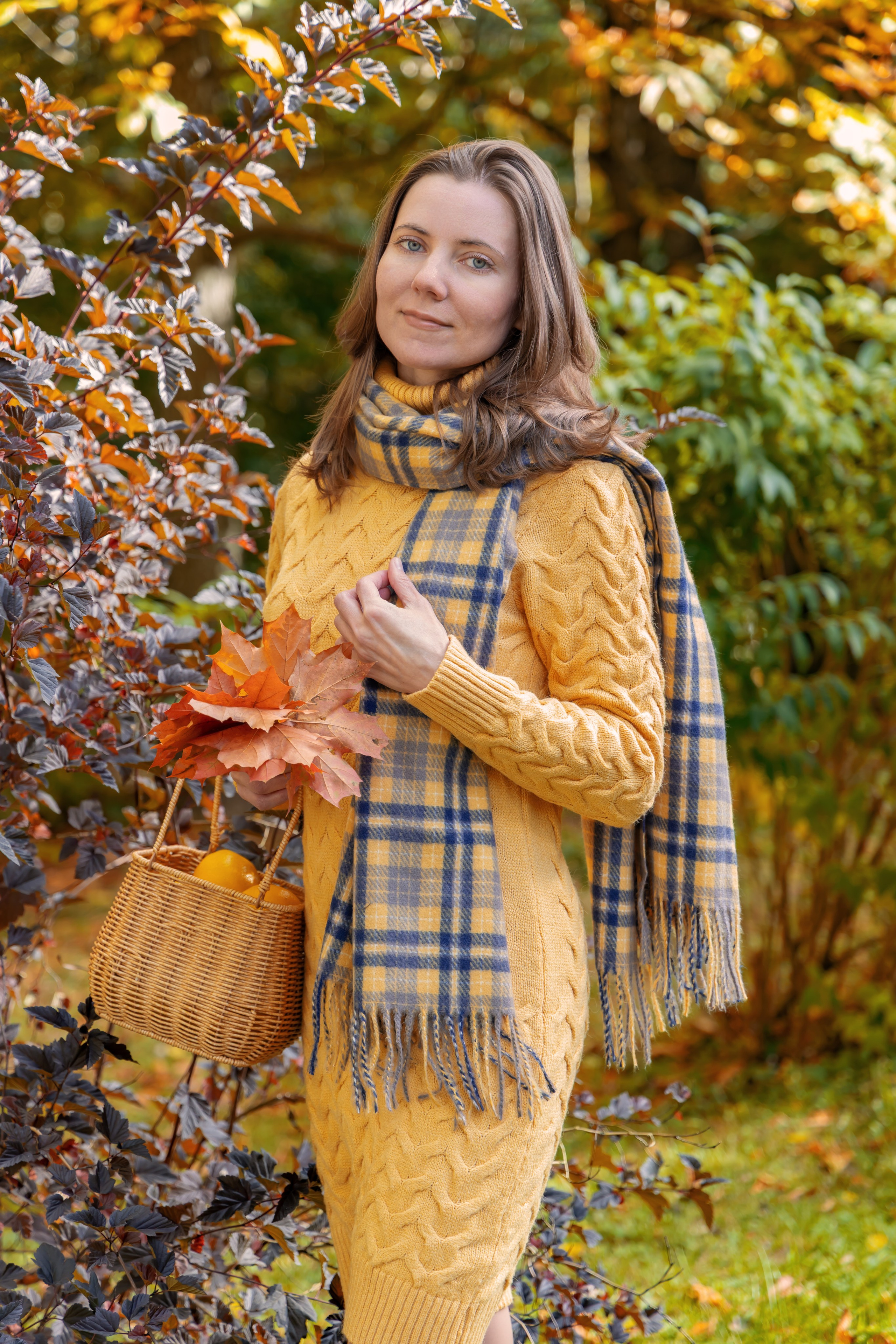 Жёлтая осень и ретро-велосипед. Репортажный, семейный и студийный фотограф в Москве Демин Алексей