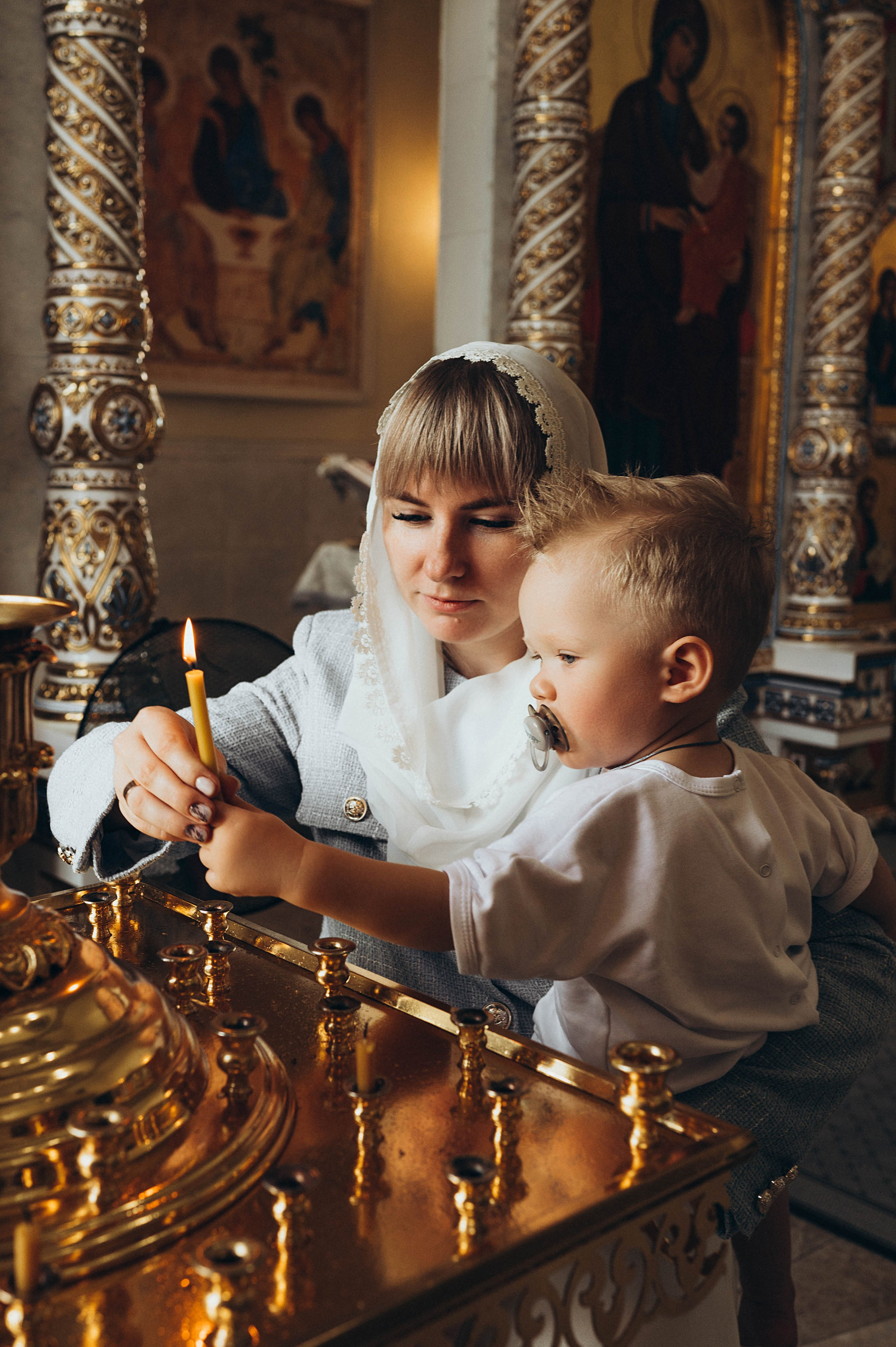 Таинство крещения Матвея. Семейный и детский фотограф в Белгороде Ольга Сорока
