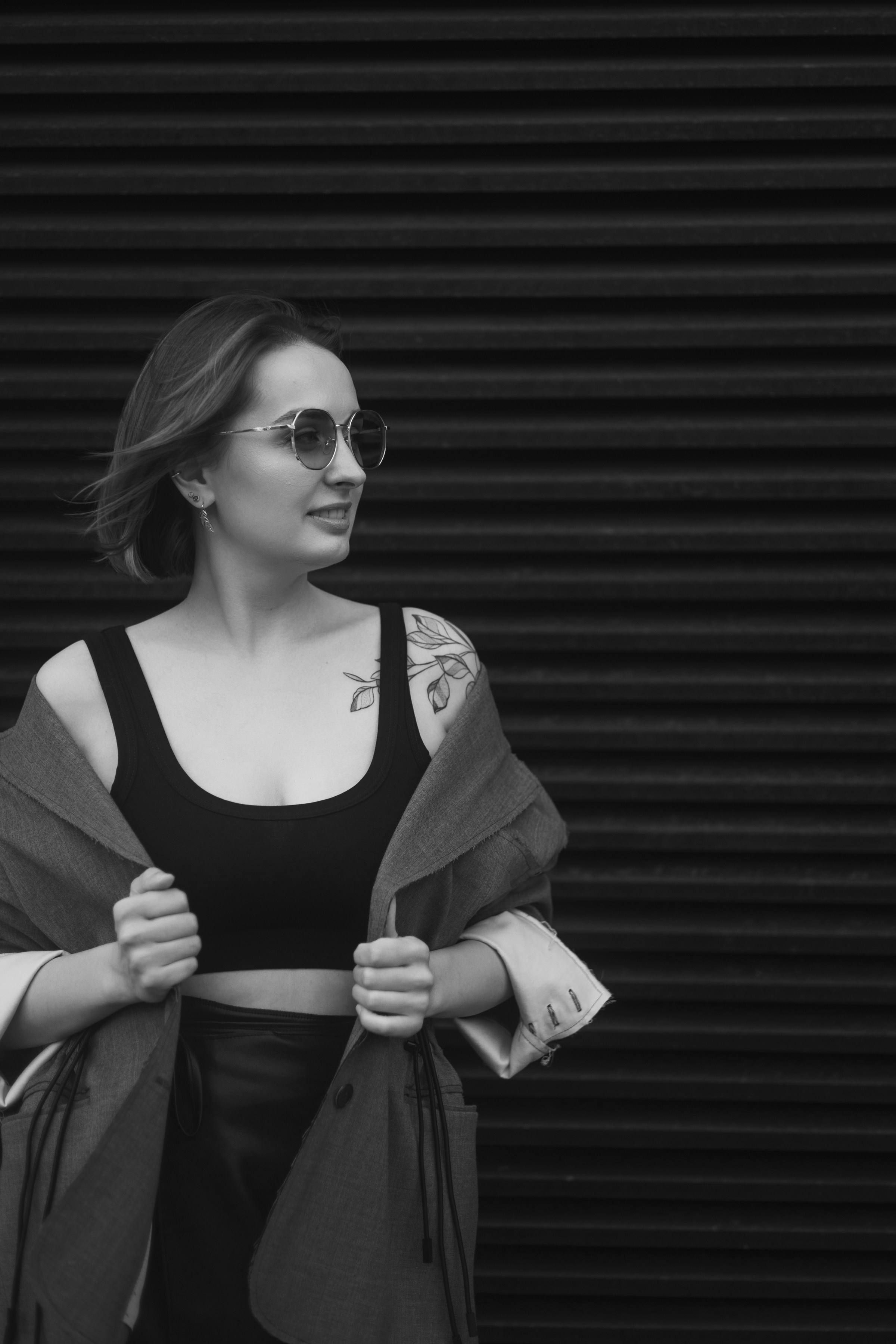 Прогулочная фотосессия. Портретный фотограф СПб, женский фотограф, минимализм и эстетика