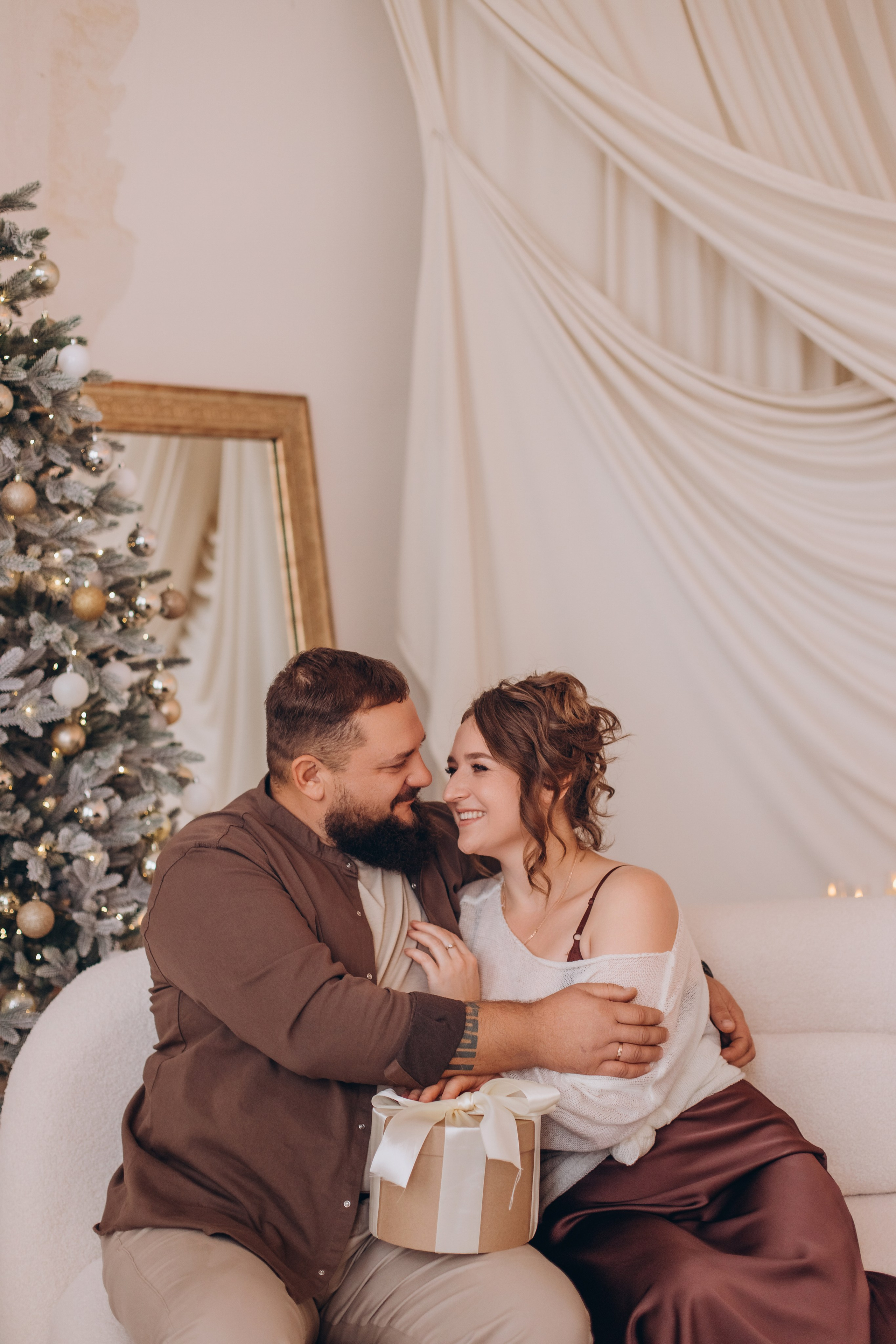 Новогодняя история для семьи Тищенко. Валентина Удалая — семейный и портретный фотограф в Брянске